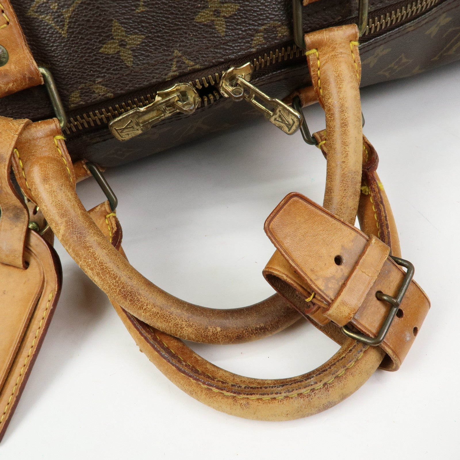Louis Vuitton Monogram Keep All Bandouliere 55 Boston Bag M41414