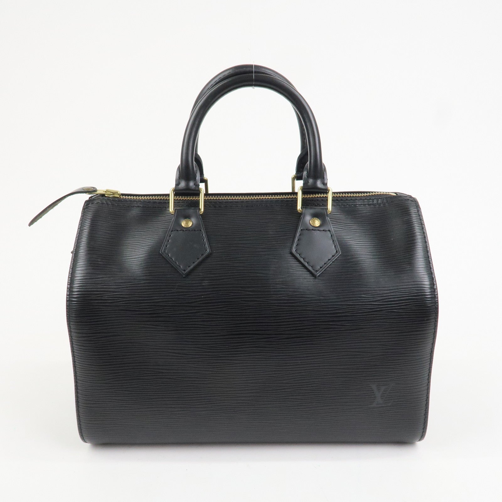 Louis Vuitton Epi Speedy 25 Hand Bag Boston Bag Noir M59032