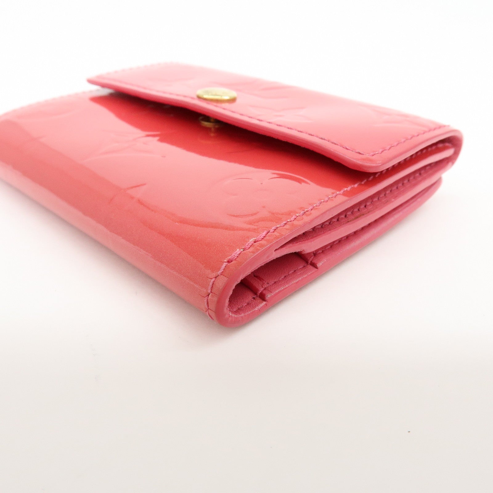 Louis Vuitton Monogram Vernis Ludlow Bi-fold Compact Wallet M9143F