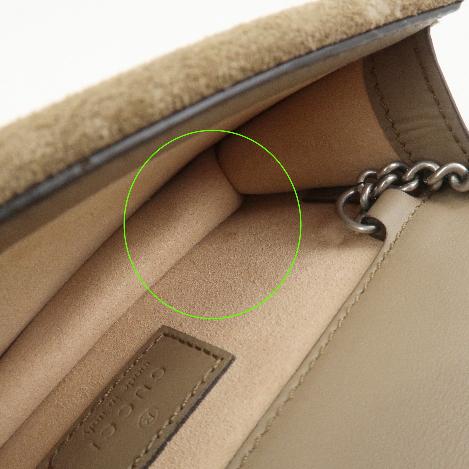 GUCCI Dionysus Super Mini Bag Leather Chain Shoulder Bag 476432