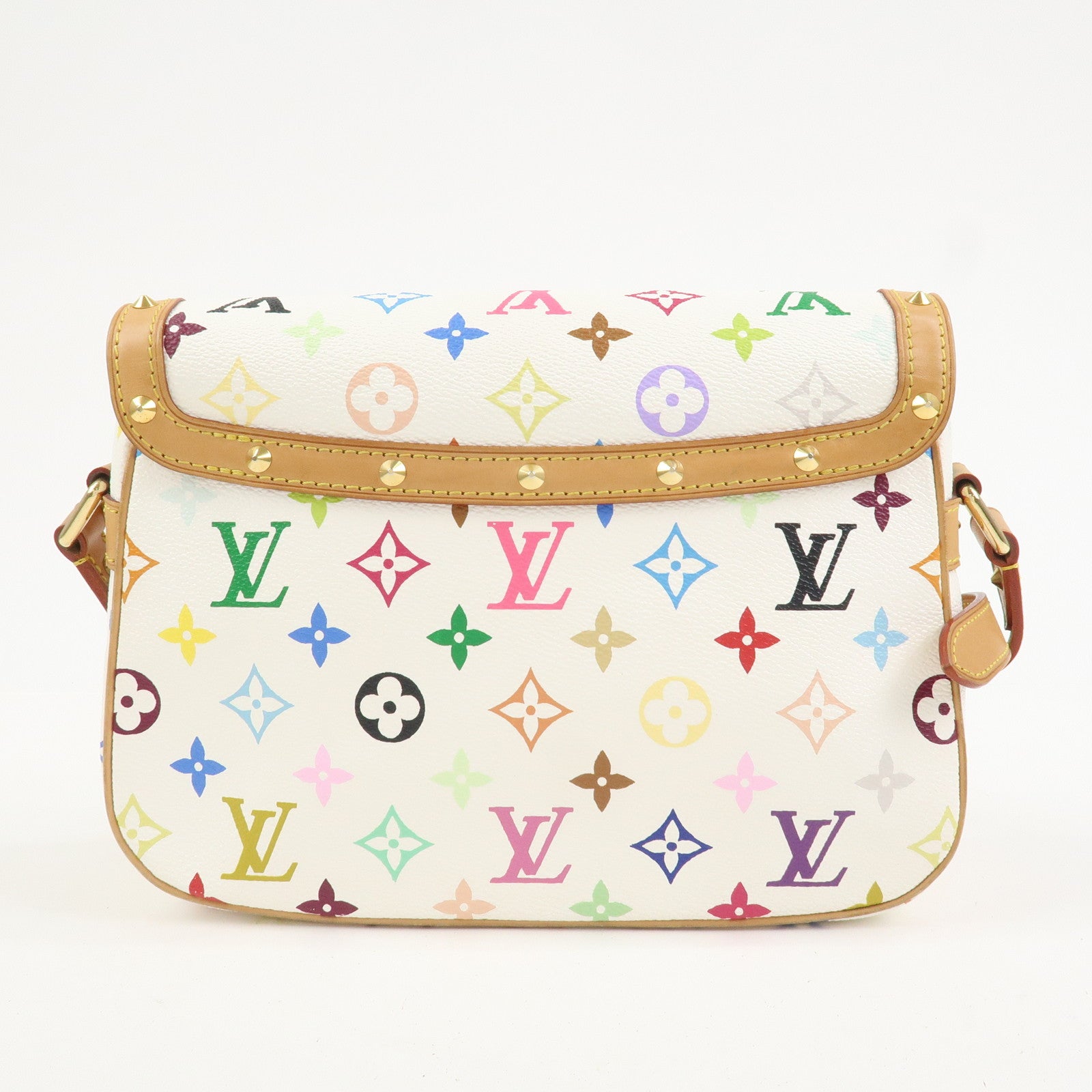 Louis Vuitton Monogram Multicolor Sologne Shoulder Bag Blanc M92661