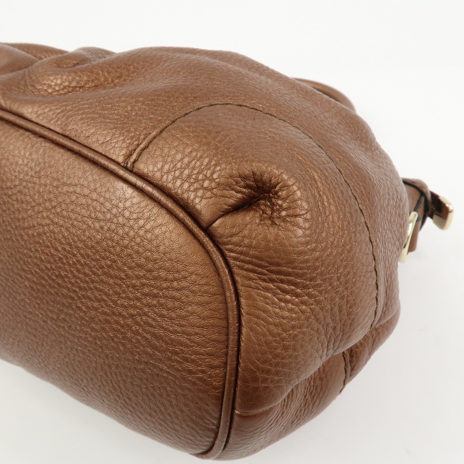 GUCCI Interlocking G Leather 2Way Bag Shoulder Bag Hand Bag 247902