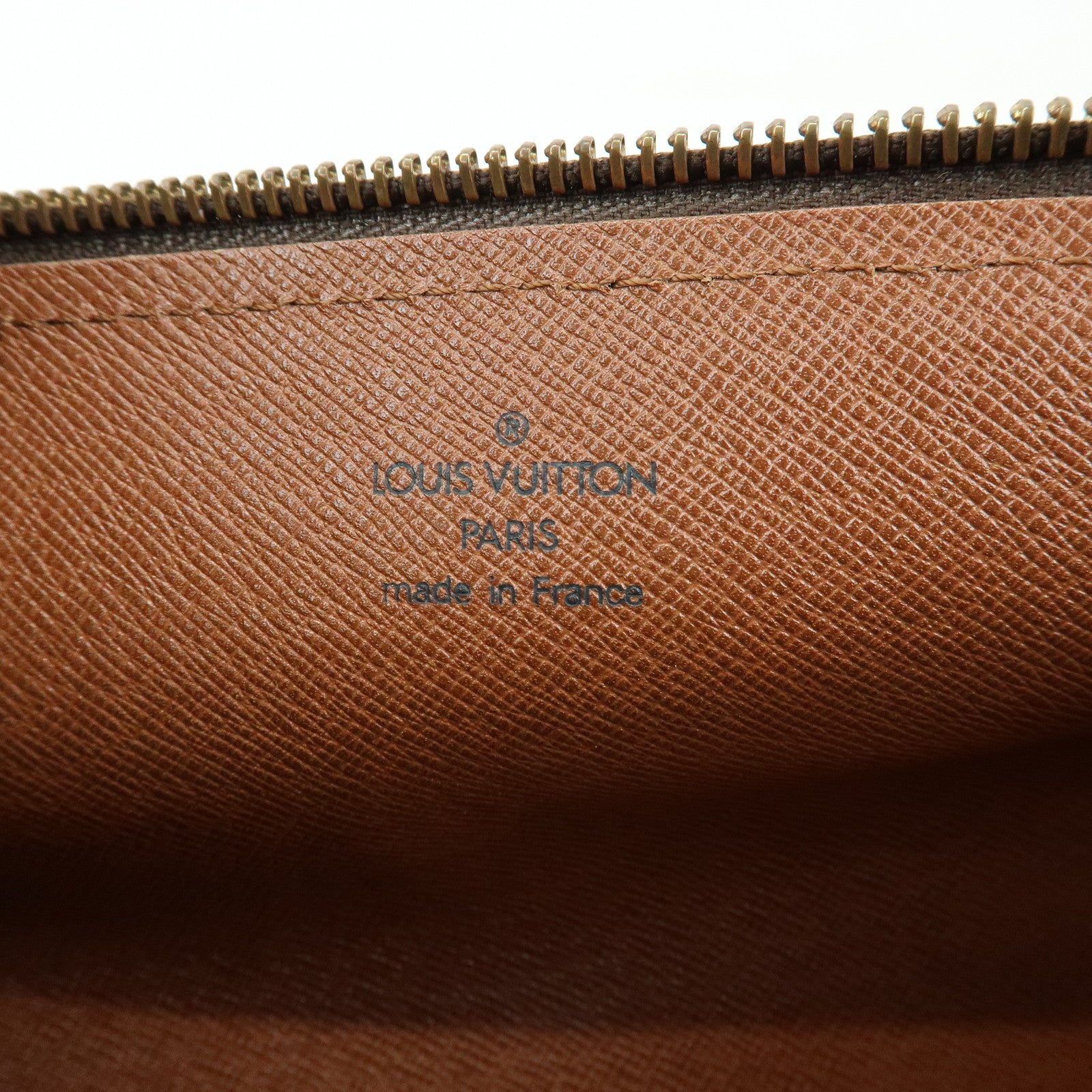 Louis Vuitton Monogram Papillon 30 Hand Bag Brown M51385