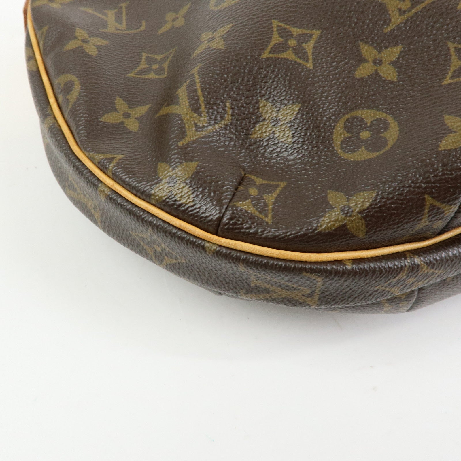Louis Vuitton Monogram Croissant MM Shoulder Bag Brown M51512