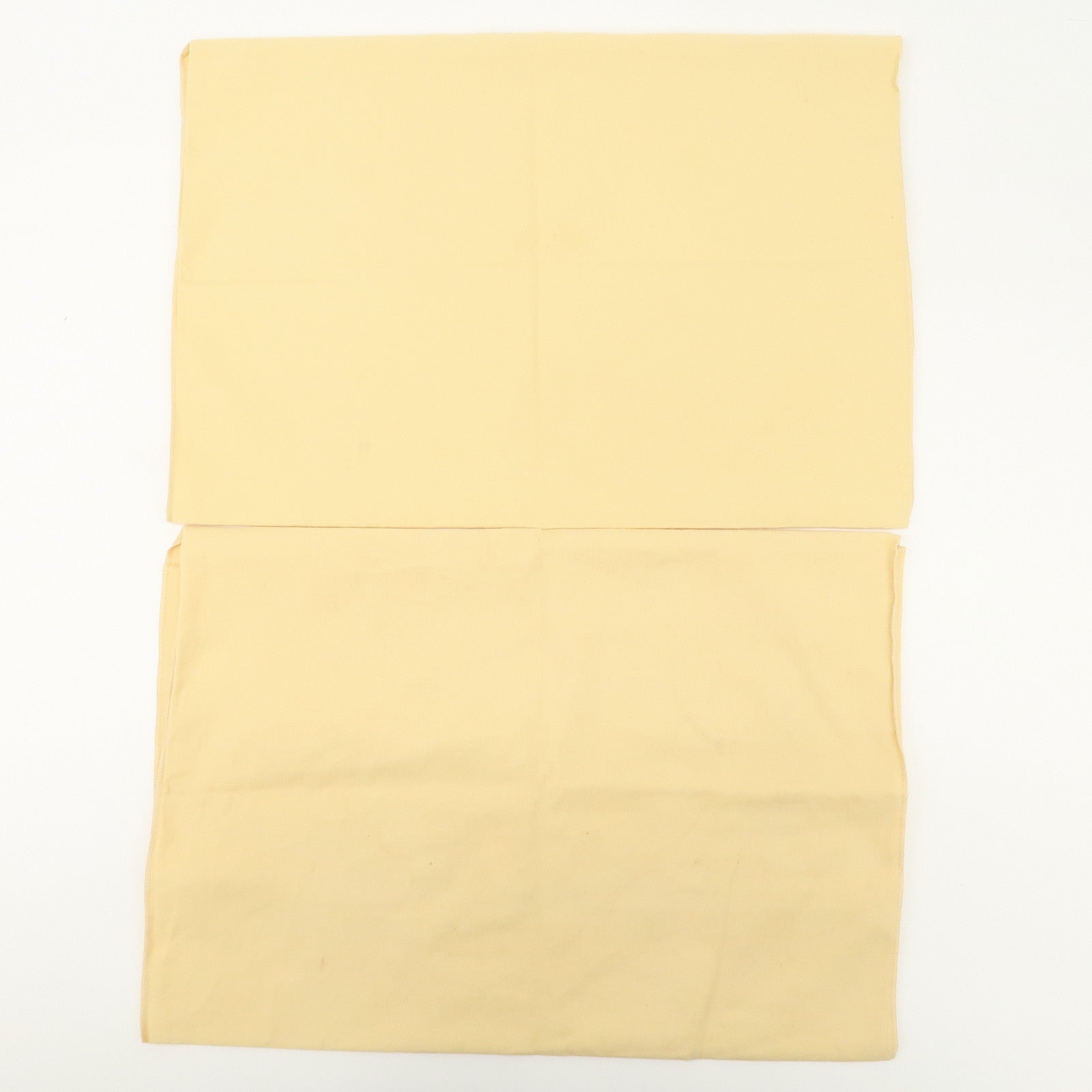 Louis Vuitton LV Logo Set Of 12 Dust Bag Storage Bag Flap Style Beige Used