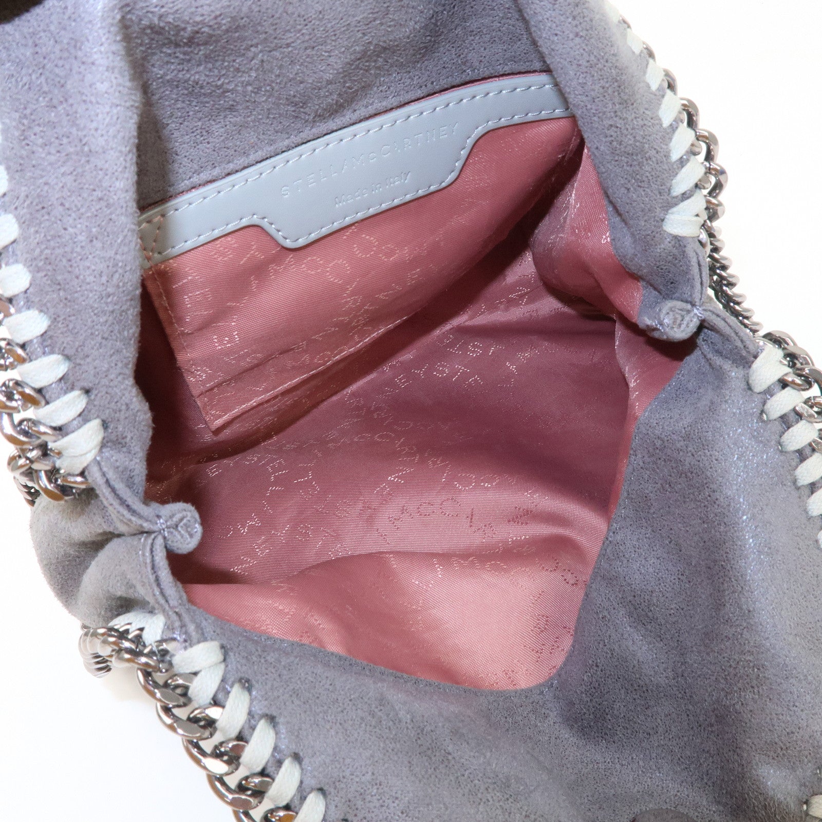 STELLA MCCARTNEY Polyester Falabella 2Way Bag Gray 371223