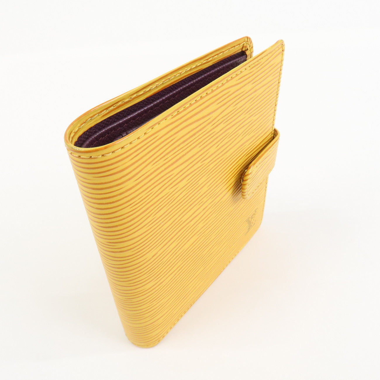 Louis Vuitton Epi Portefeuille Bié Compact Wallet Yellow M63559