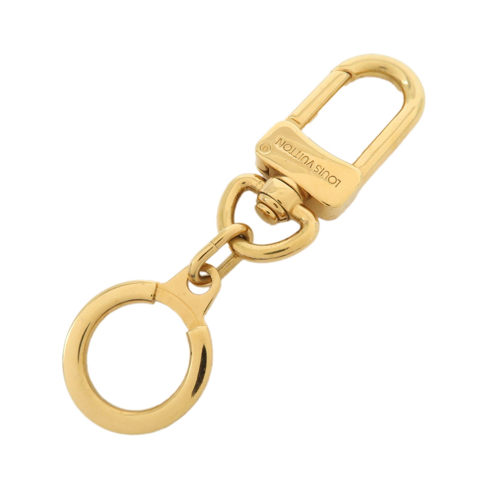 Louis Vuitton Ano Cles Key Chain Bag Chram Gold M62694 Used