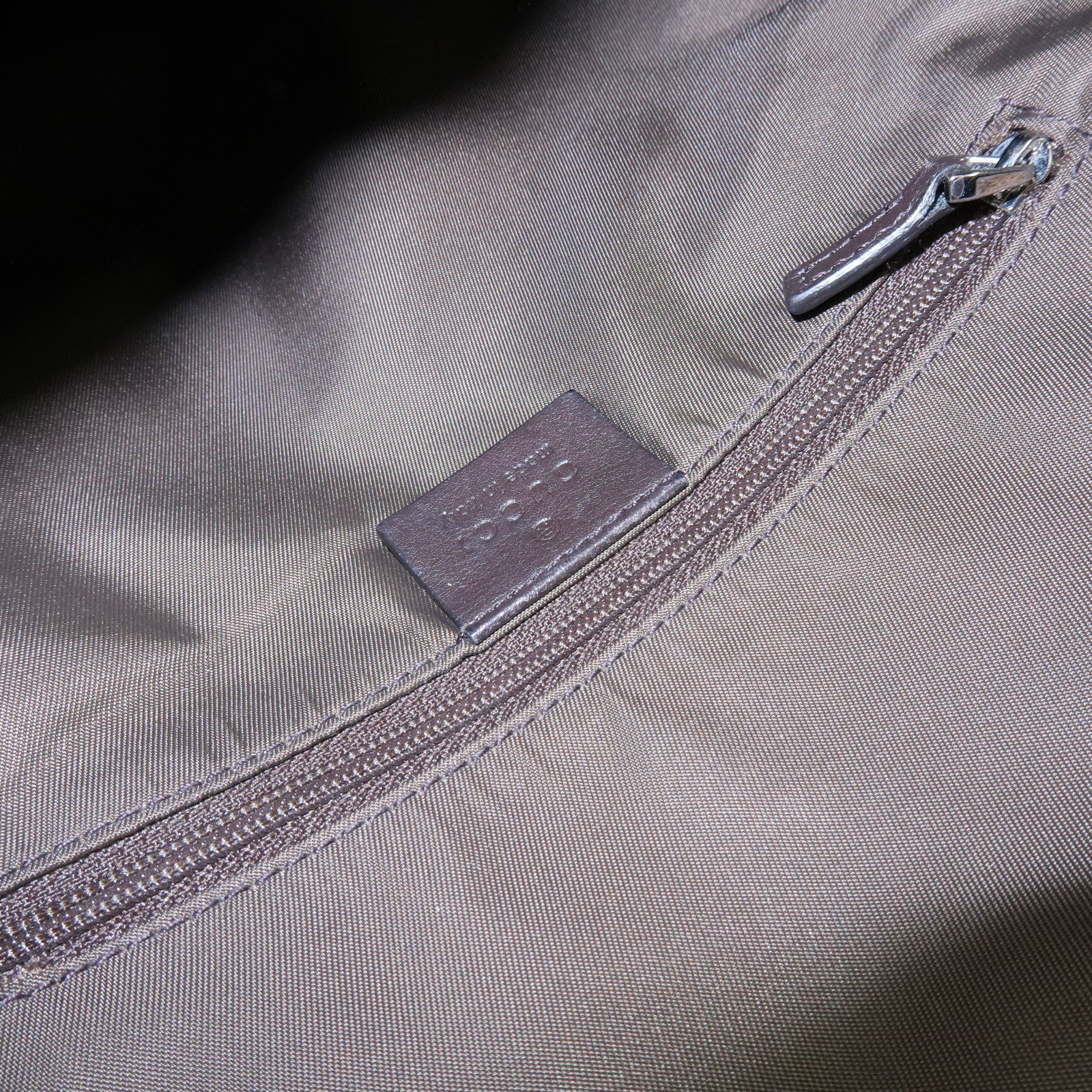 GUCCI Childrens GG Supreme Leather Backpack Beige Brown 271327