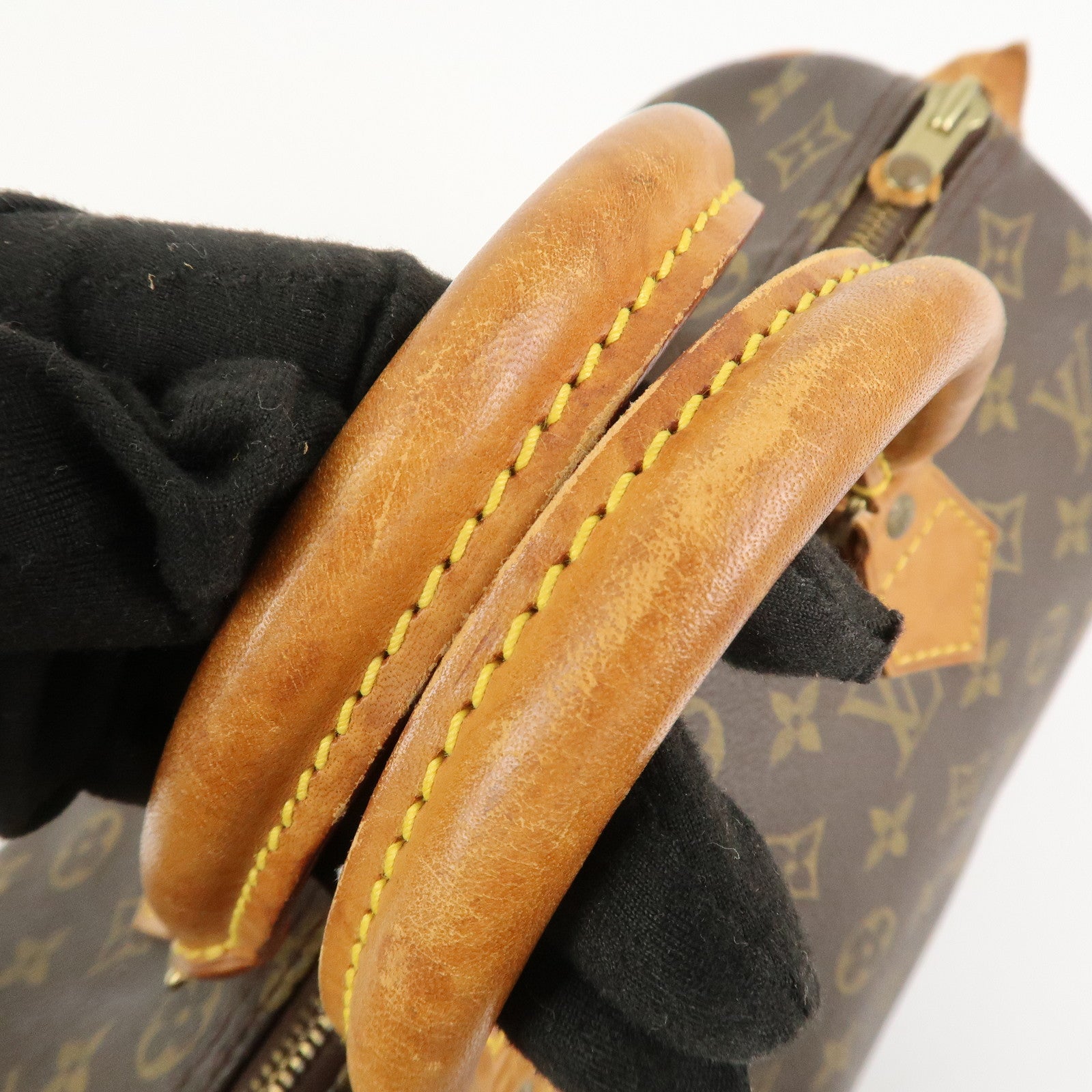 Louis Vuitton Monogram Speedy 30 Boston Bag Hand Bag Brown M41526