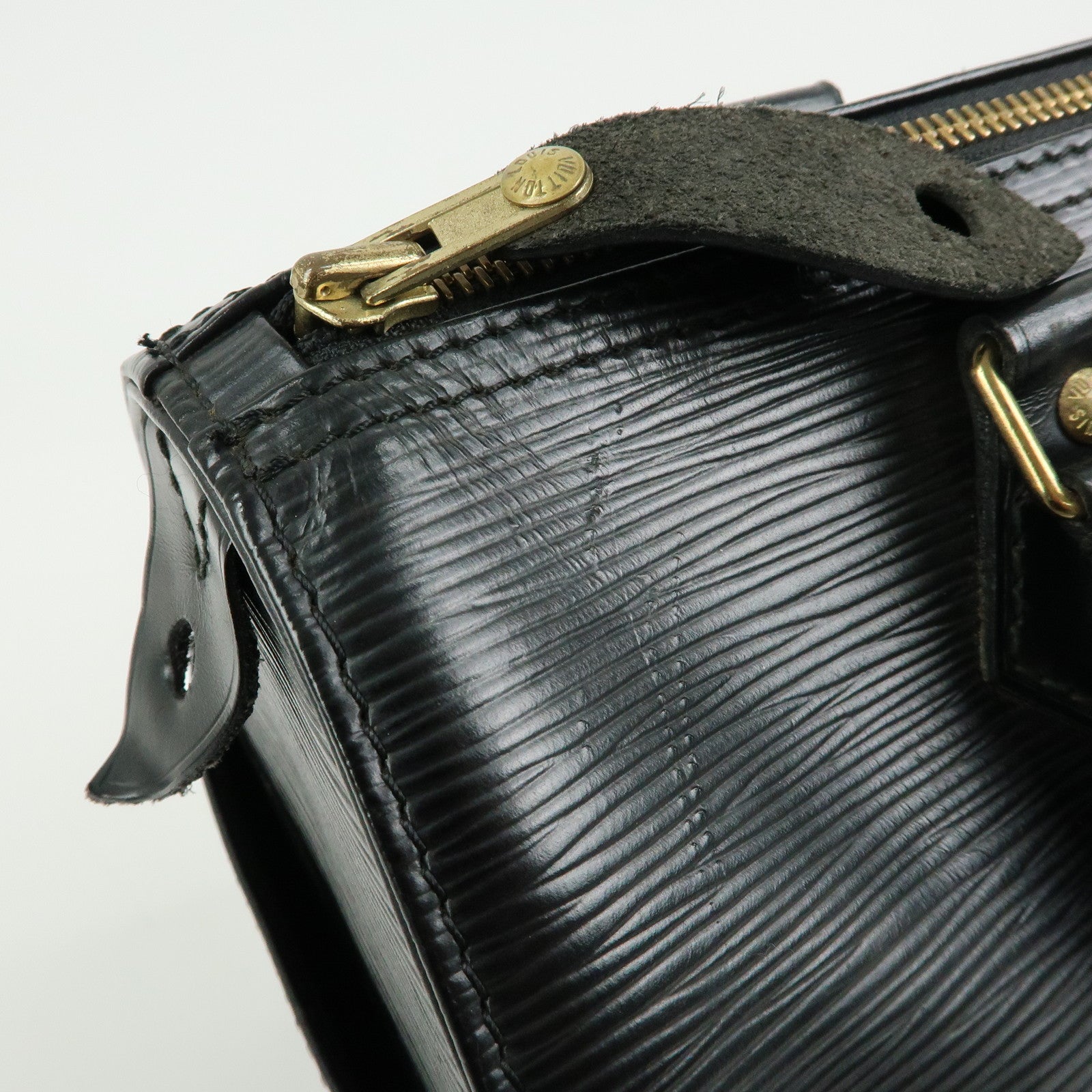 Louis Vuitton Epi Speedy 25 Boston Bag Hand Bag Noir Black M43012