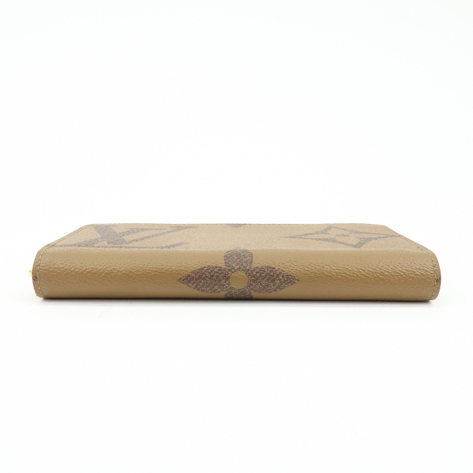 Louis Vuitton Giant Monogram Reverse Zippy Long Wallet Brown M69353
