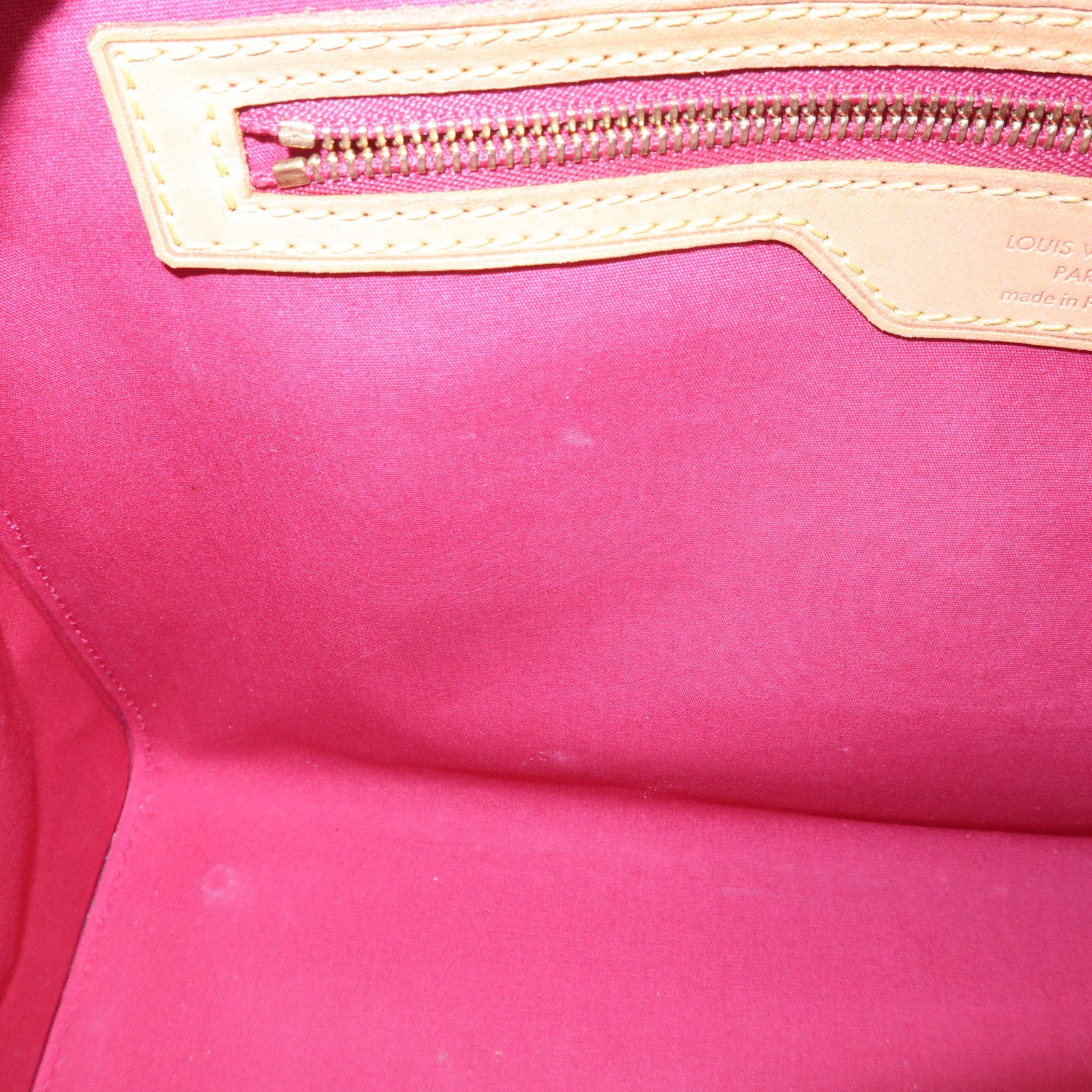 Louis Vuitton Vernis Brea MM 2Way Hand Bag Rose Indien M91798