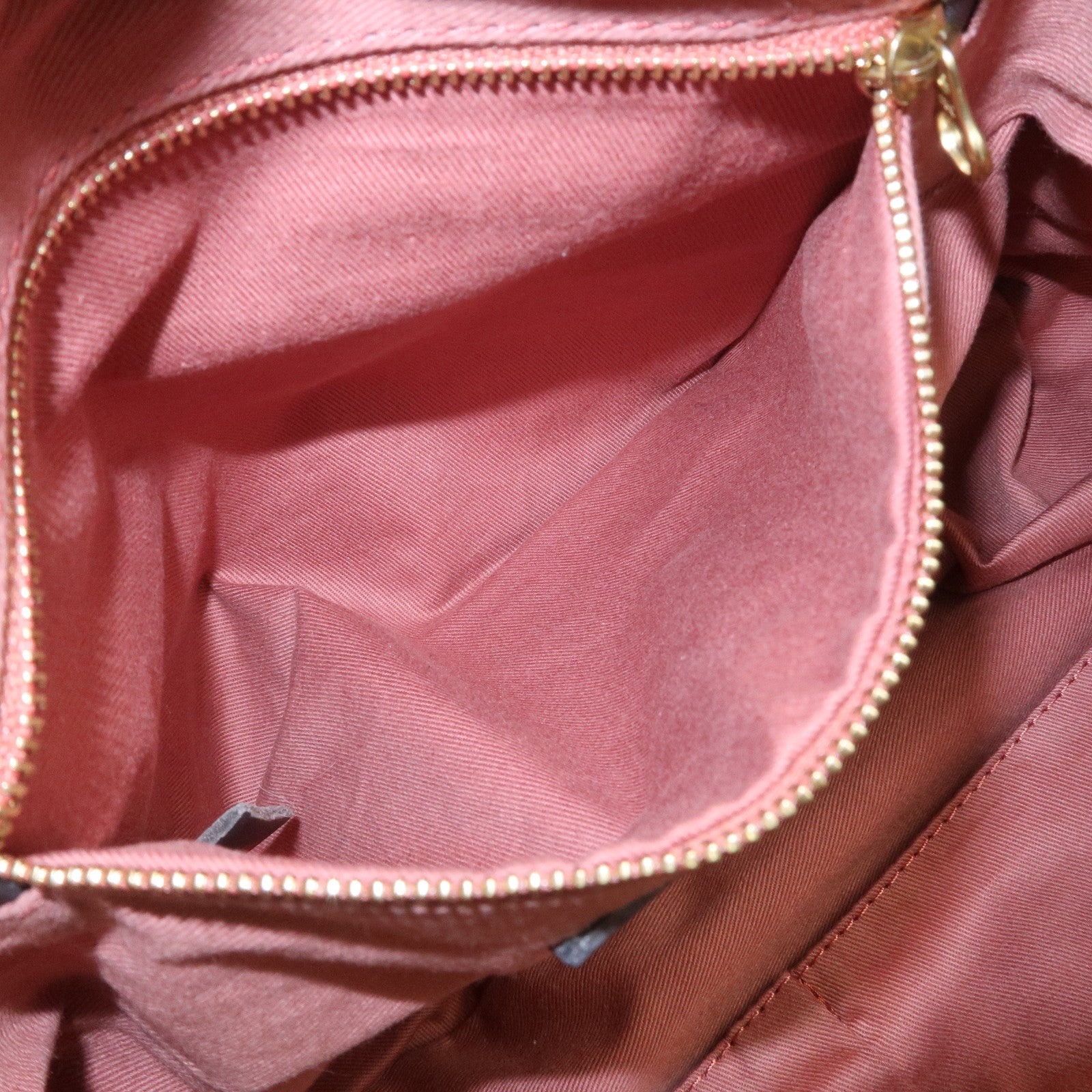 Chloe See by Chloe Leather Shoulder Bag Hand Bag Ribbon Brown