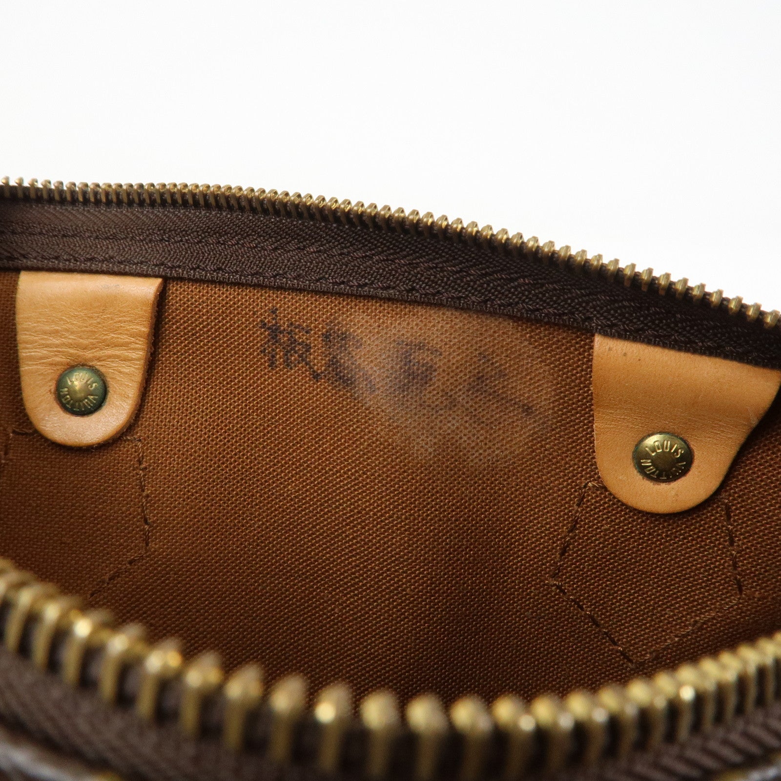 Louis Vuitton Monogram Speedy 25 Boston Bag Hand Bag Brown M41528