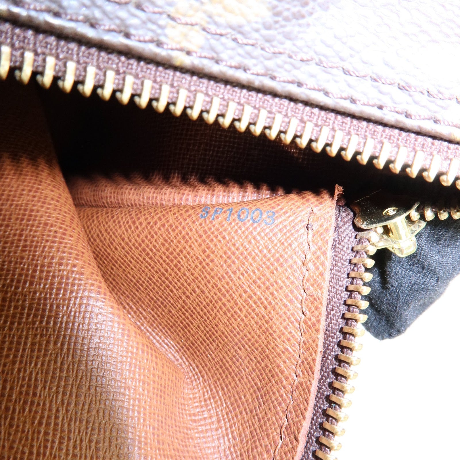 Louis Vuitton Monogram Papillon 30 Hand Bag Brown M51385