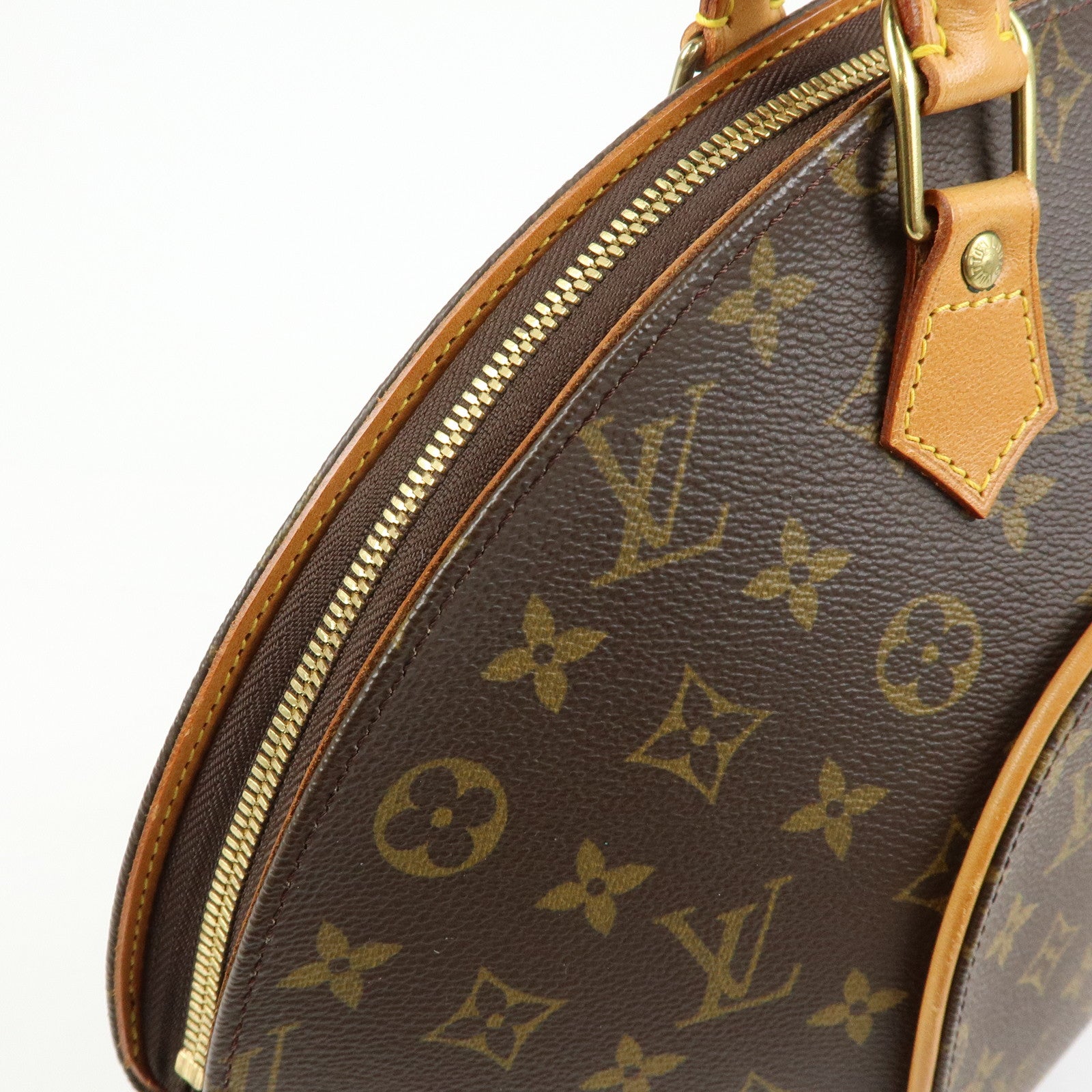 Louis Vuitton Monogram Ellipse MM Hand Bag Brown M51126