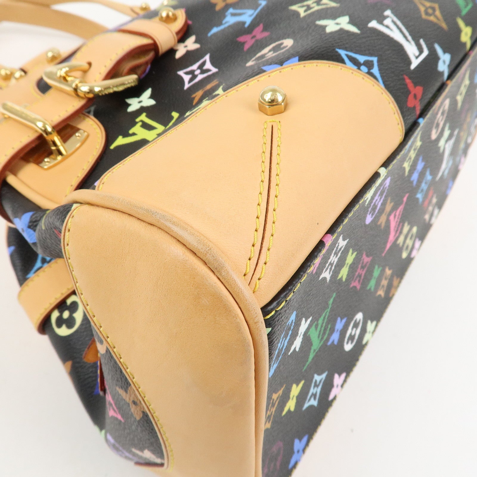 Louis Vuitton Monogram Multicolor Claudia Hand Bag M40194
