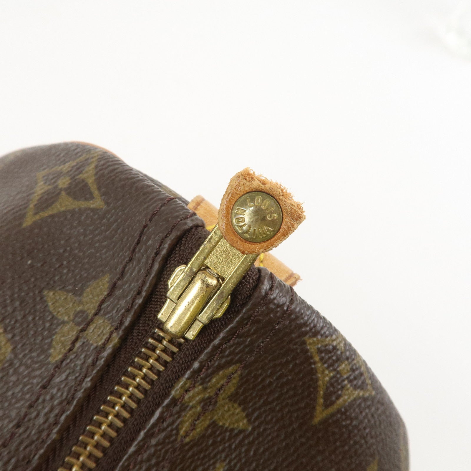 Louis Vuitton Monogram Speedy 40 Hand Bag Boston Bag Brown M41522