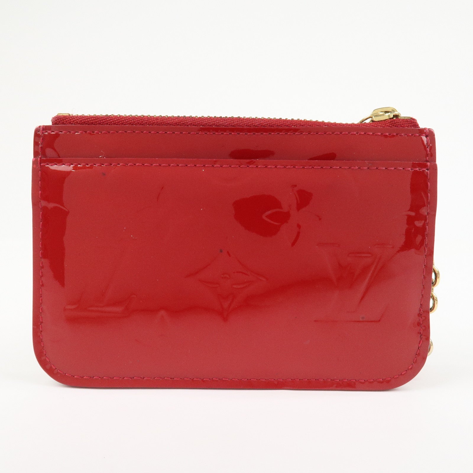 Louis Vuitton Monogram Vernis Pochette Cles NM Coin Case M93559