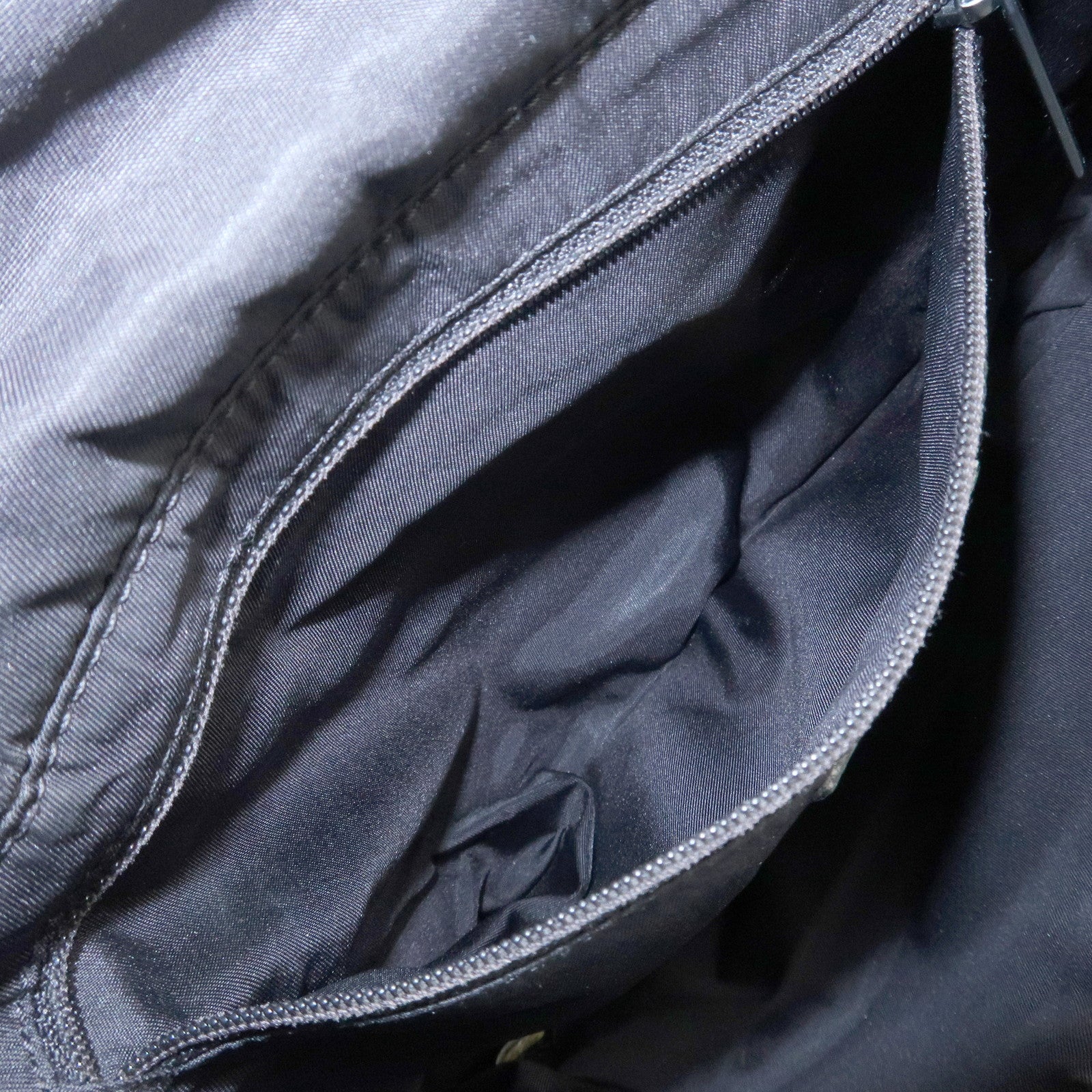 CHANEL New Travel Line Nylon Jacquard Leather 2Way Bag Black A15958