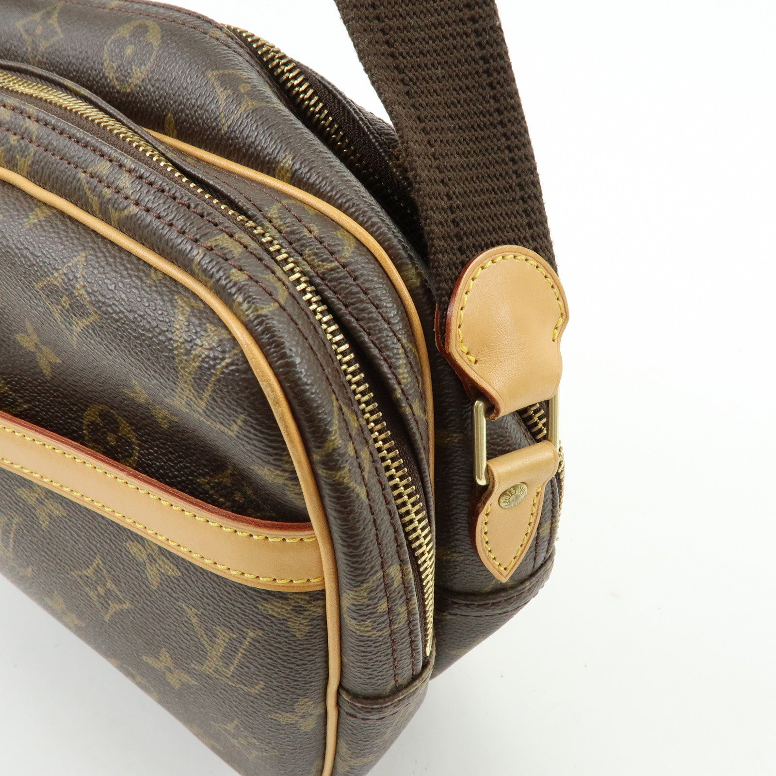 Louis Vuitton Monogram Reporter PM Shoulder Crossbody Bag M45254