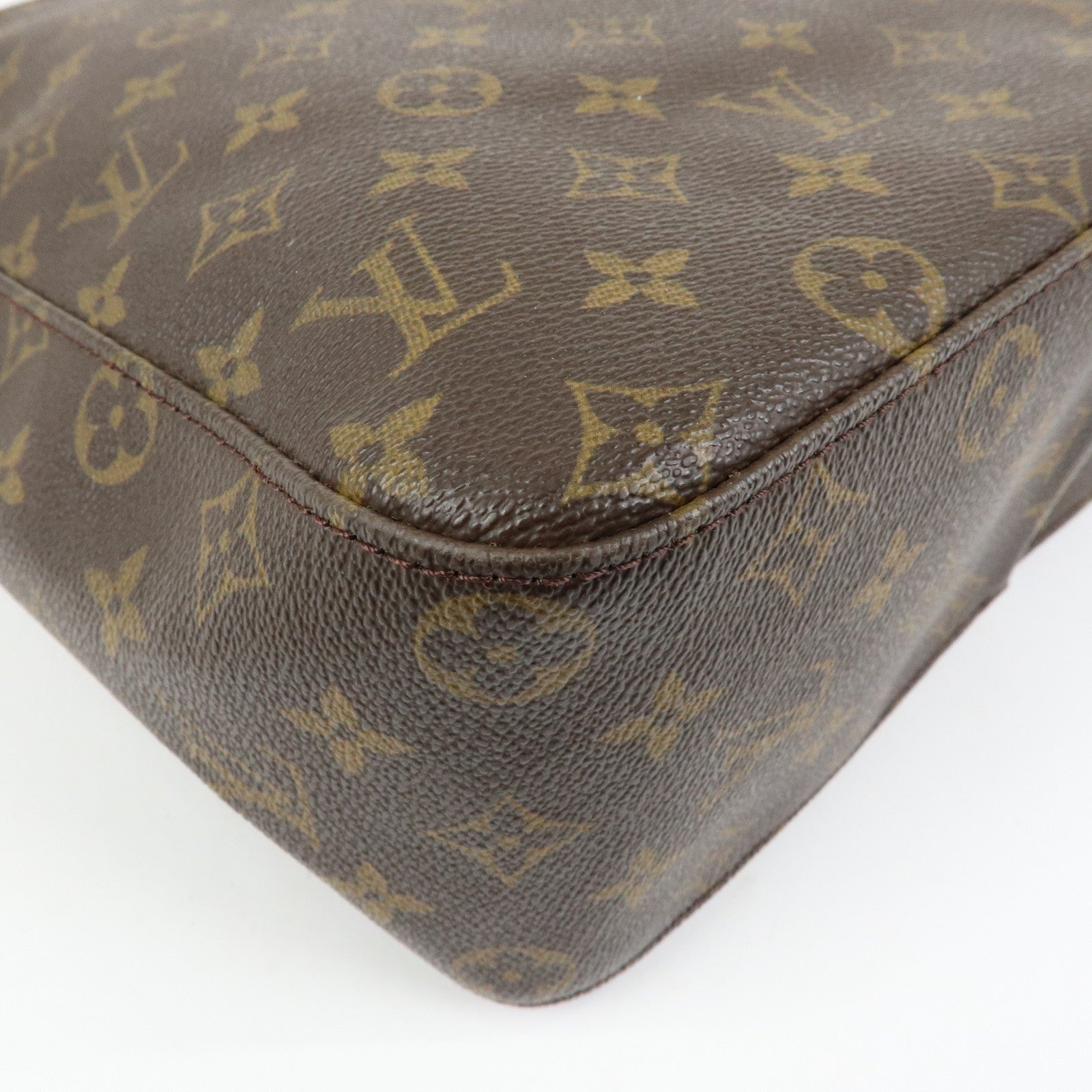 Louis Vuitton Monogram Looping GM Shoulder Bag Brown M51145