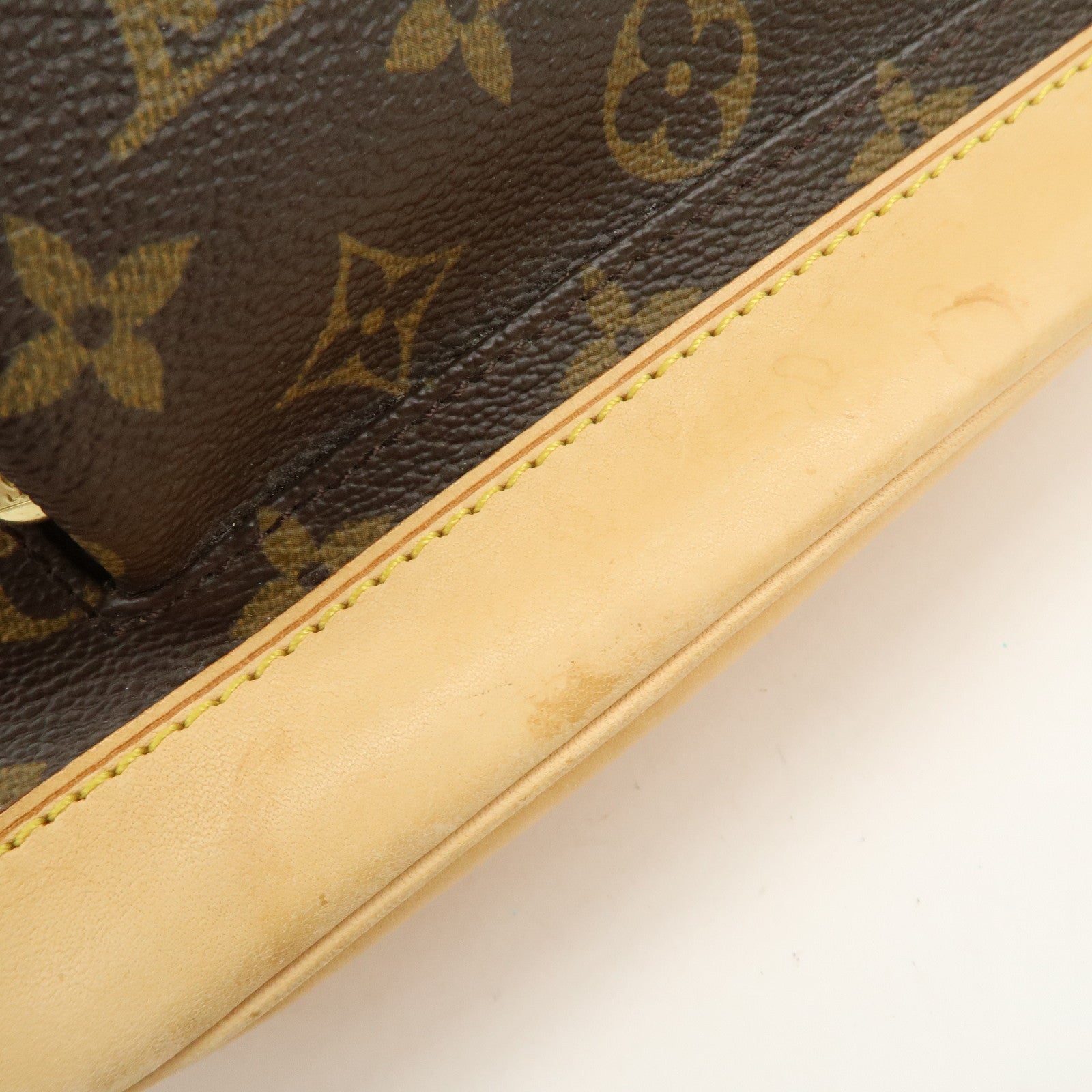 Louis Vuitton Monogram Canvas Montsouris MM Backpack Brown M51136