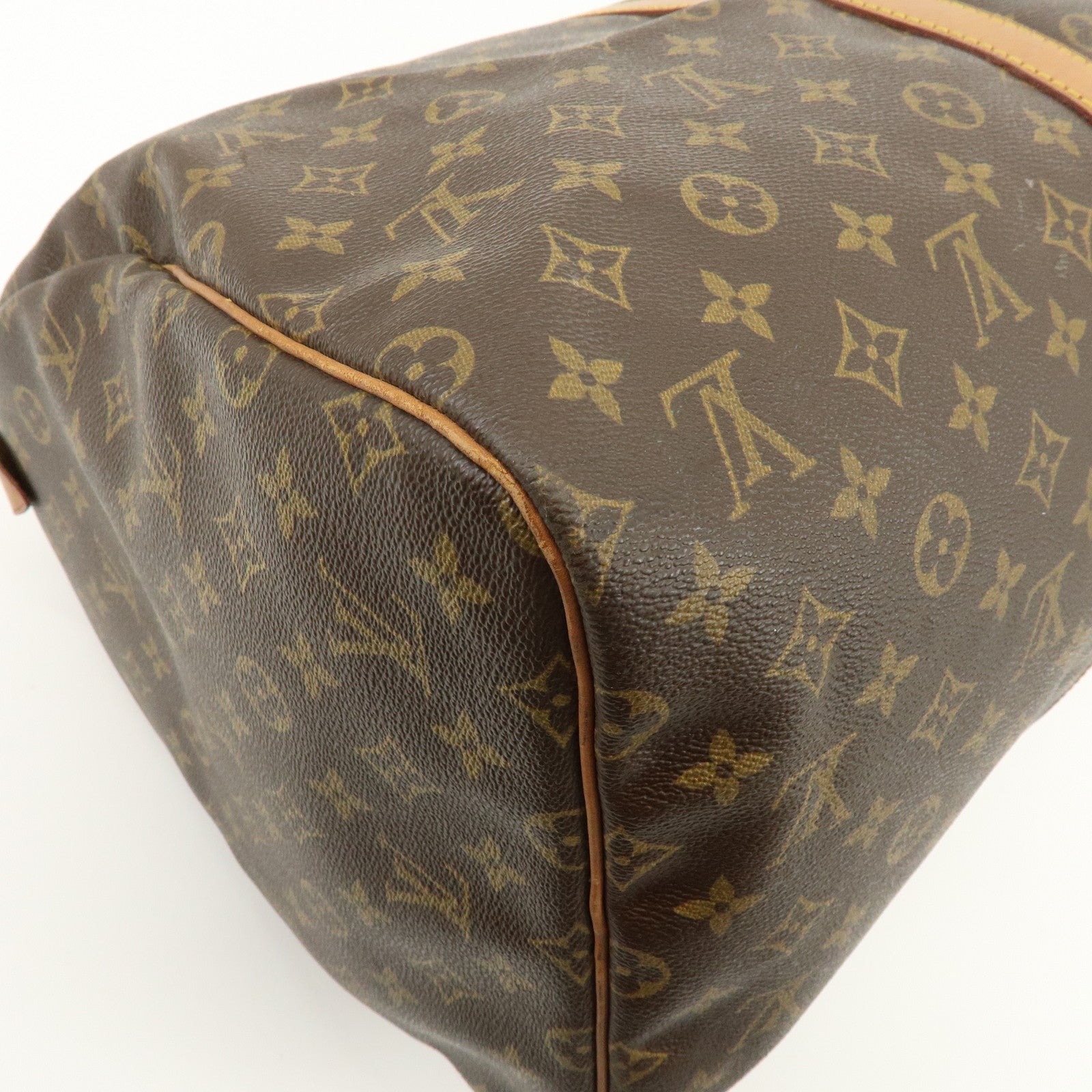 Louis Vuitton Monogram Keep All 55 Boston Bag Brown M41424