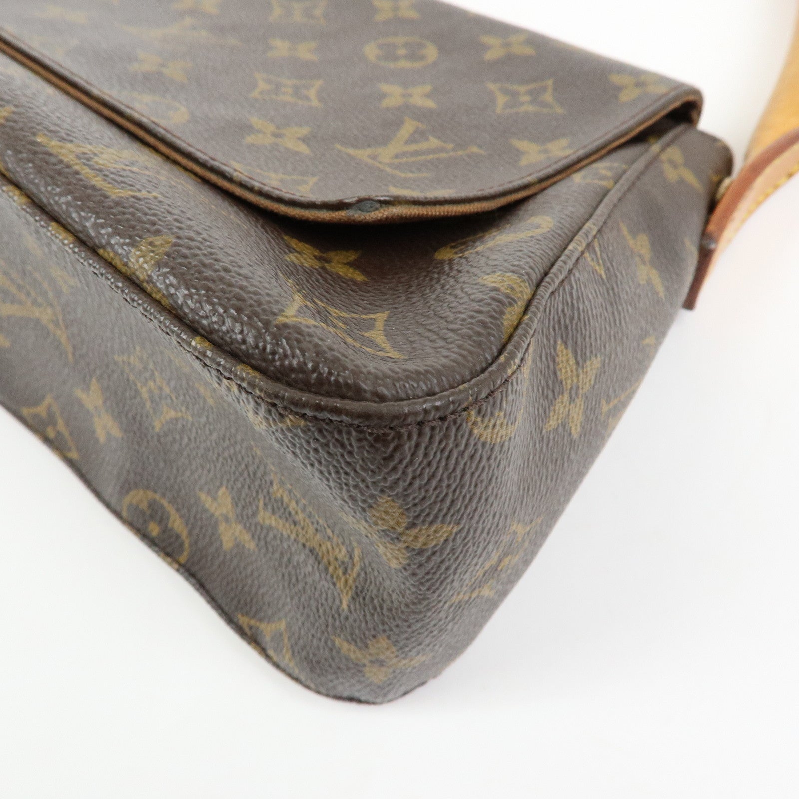 Louis Vuitton Monogram Mini Looping Shoulder Bag Brown M51147