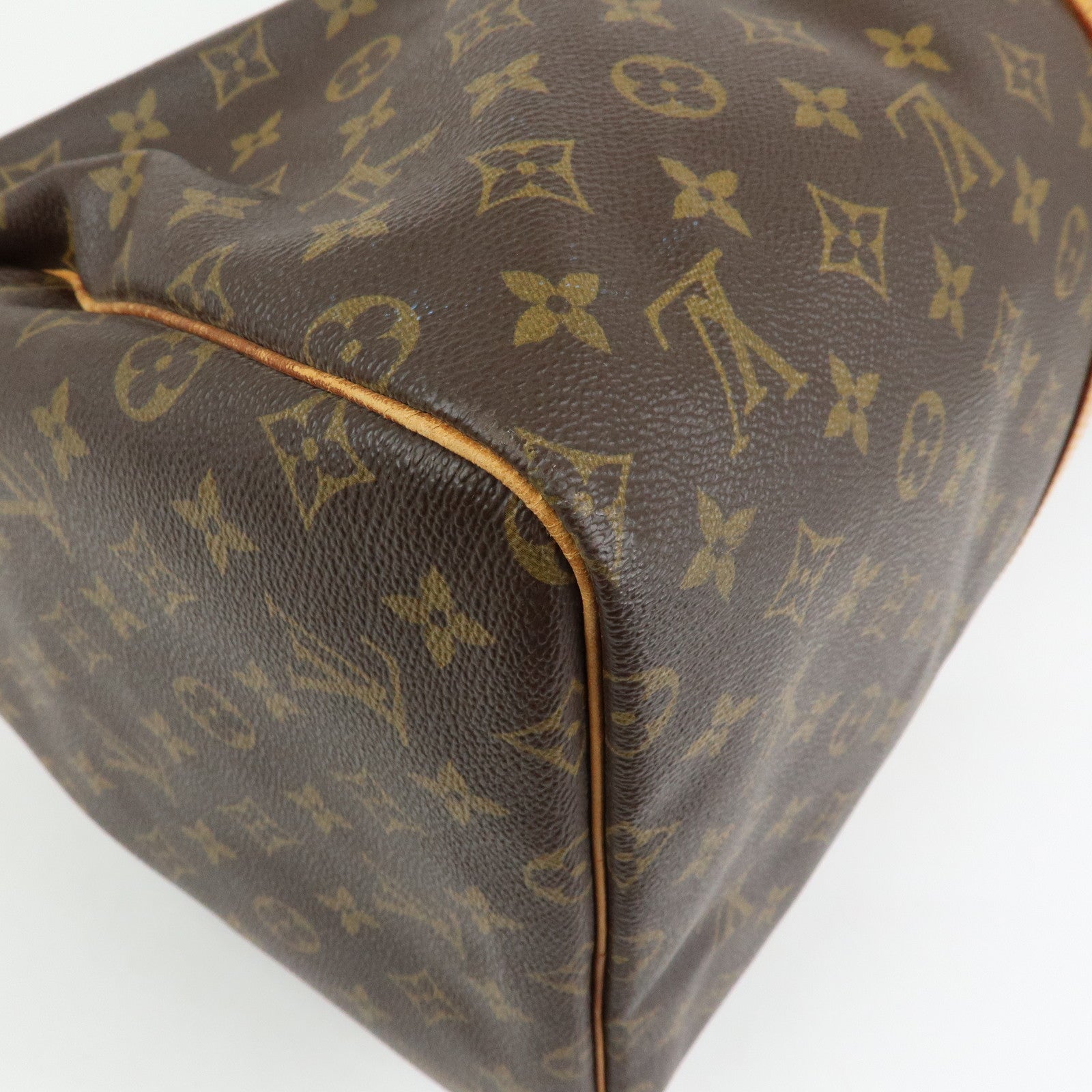 Louis Vuitton Monogram Keep All 55 Boston Bag Brown M41424