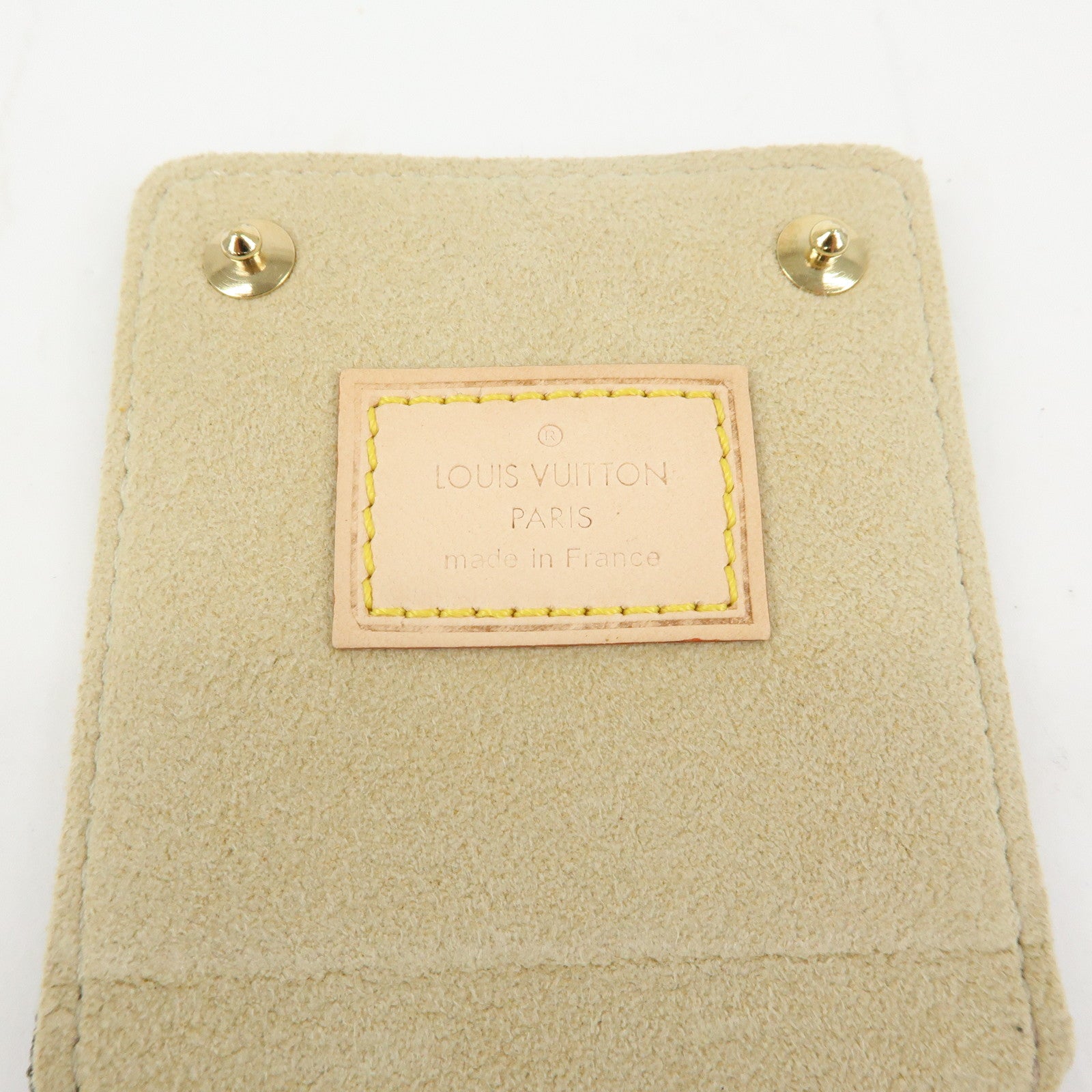 Louis Vuitton Monogram Set of 2 Jewelry Case Brown Used