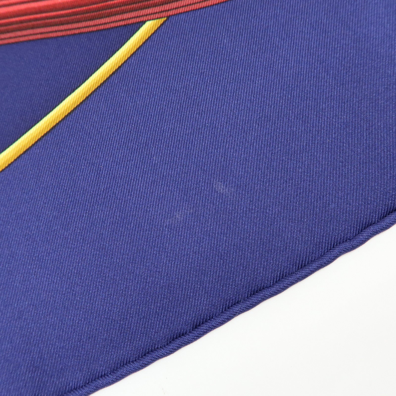 HERMES Carre 90 Silk 100% Scarf Caty Ancient Egypt Scarab Blue Red