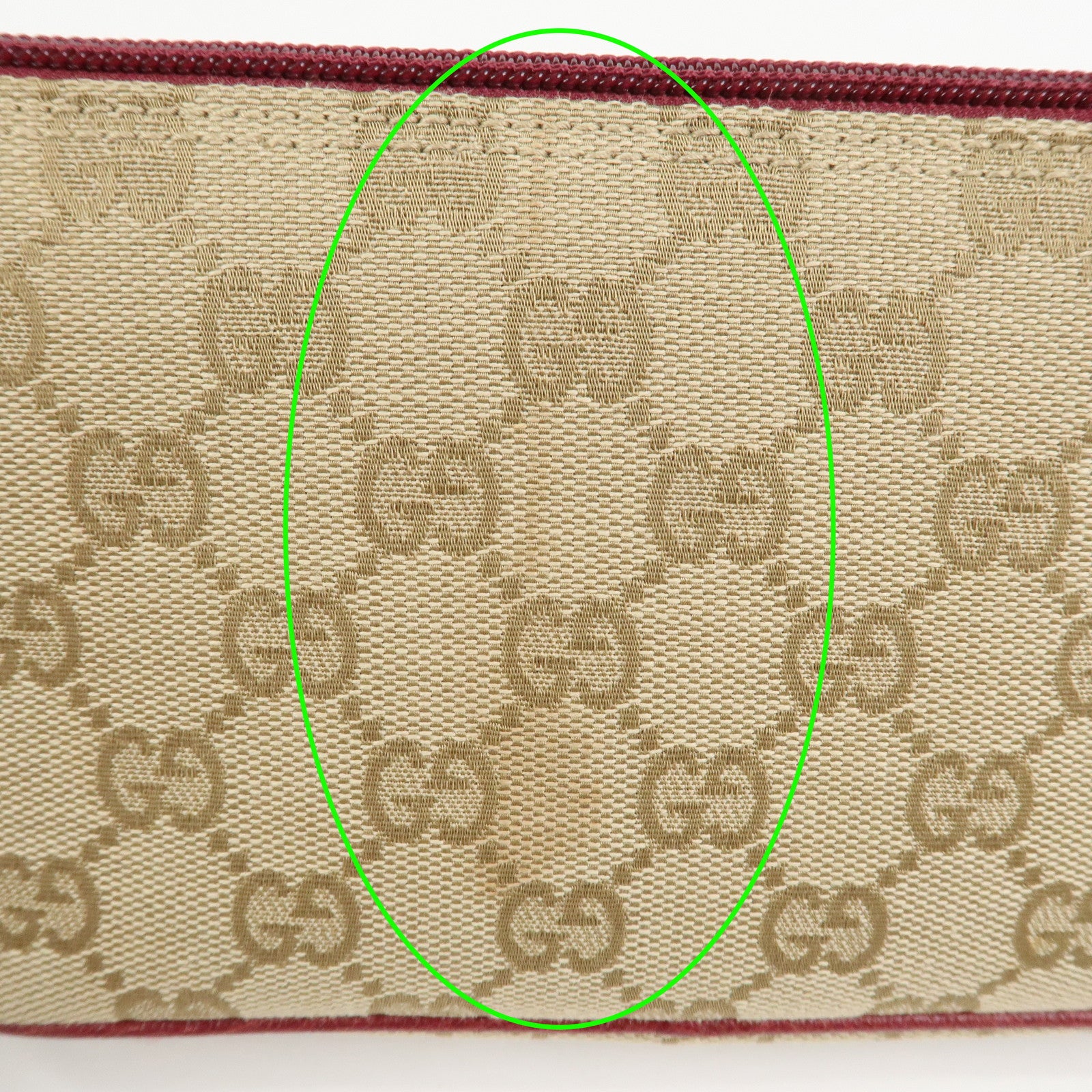 GUCCI Boat Bag GG Canvas Leather Hand Bag Light Brown 07198