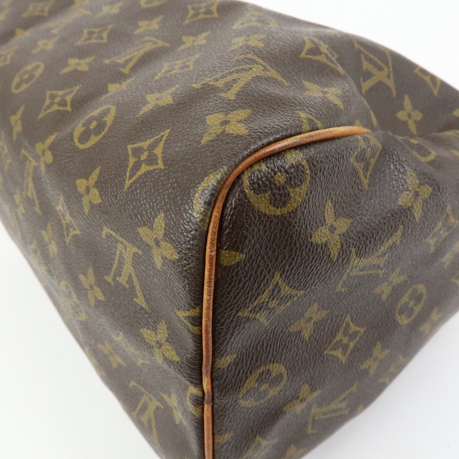Louis Vuitton Monogram Speedy 30 Boston Bag Hand Bag Brown M41526