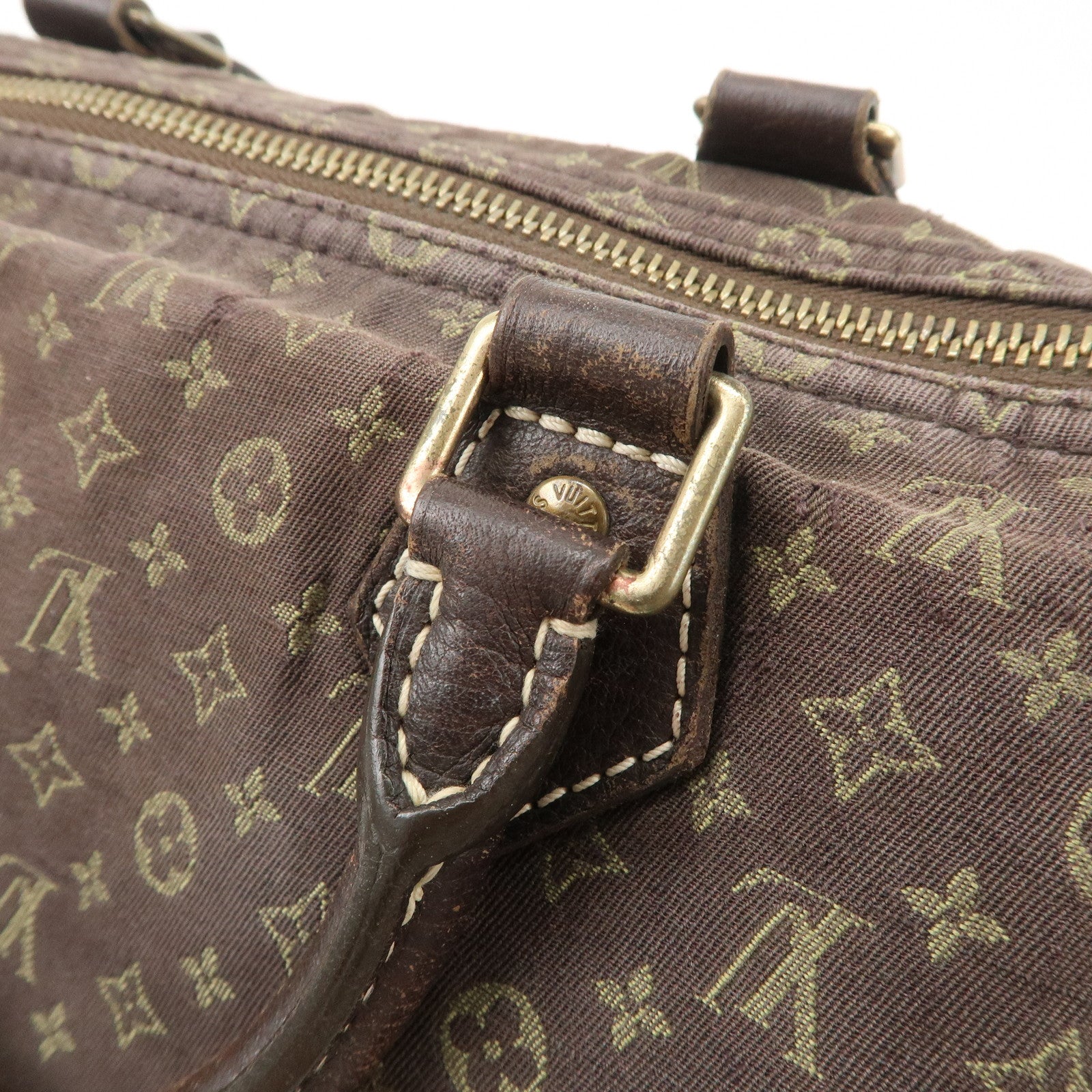 Louis Vuitton Monogram Mini Lin Speedy 30 Boston Bag Ebene M95224 Used Used