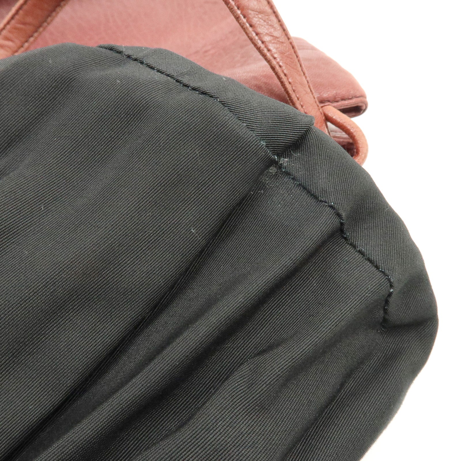 LOEWE Anagram Leather Tote Bag Shoulder Bag Bordeaux