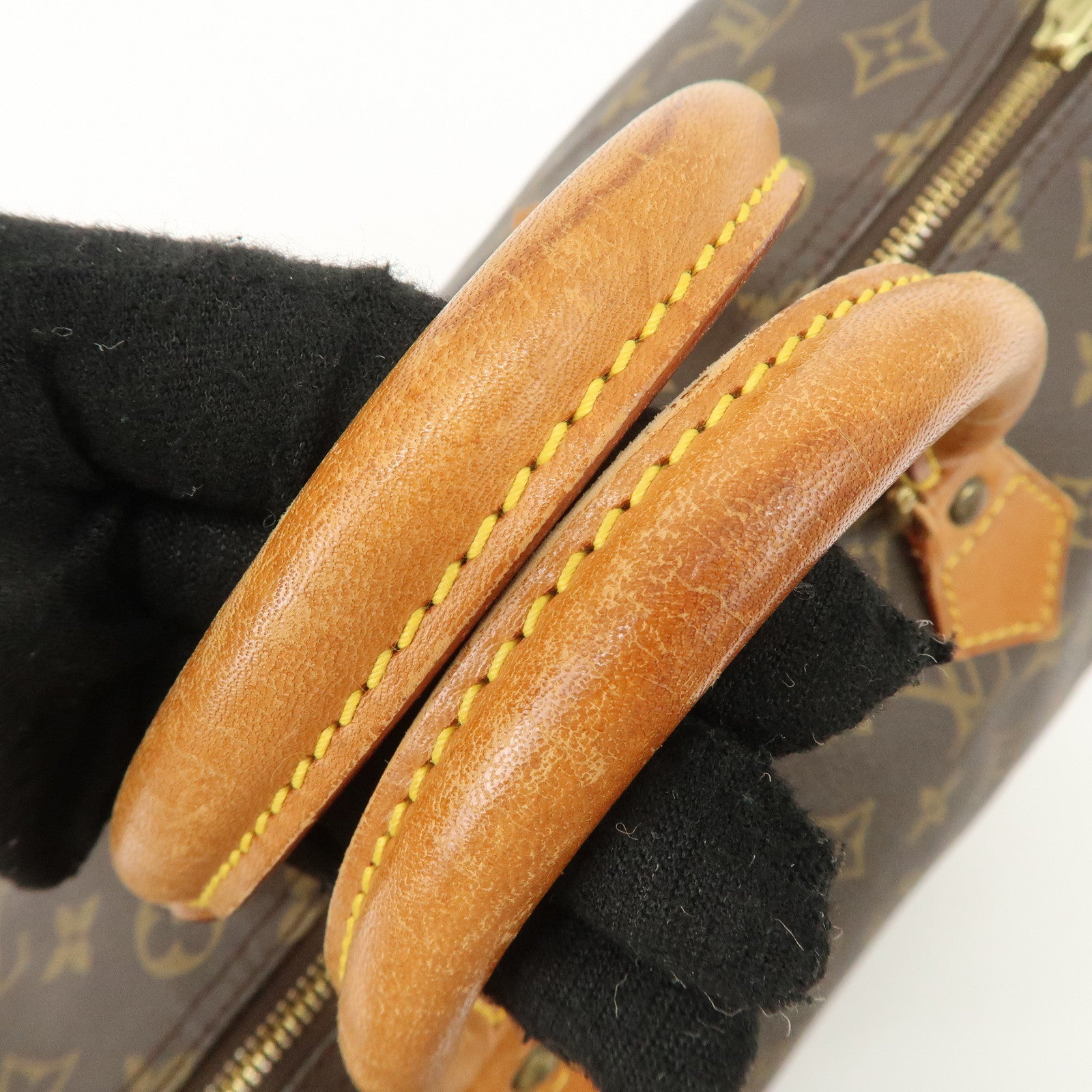 Louis Vuitton Monogram Speedy 30 Boston Bag Hand Bag M41526 Used