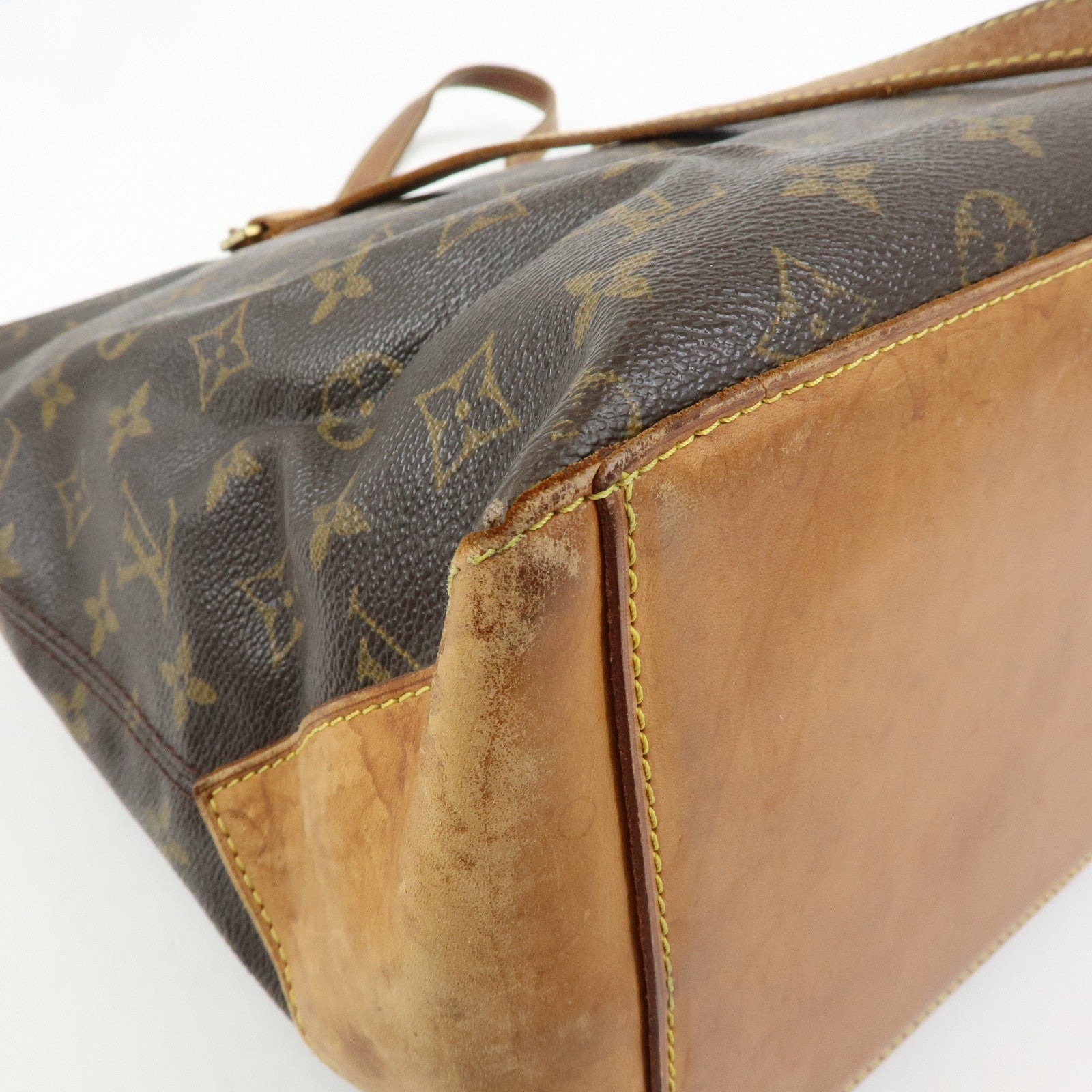 Louis Vuitton Monogram Cabas Mezzo Tote Bag Shoulder Bag M51151
