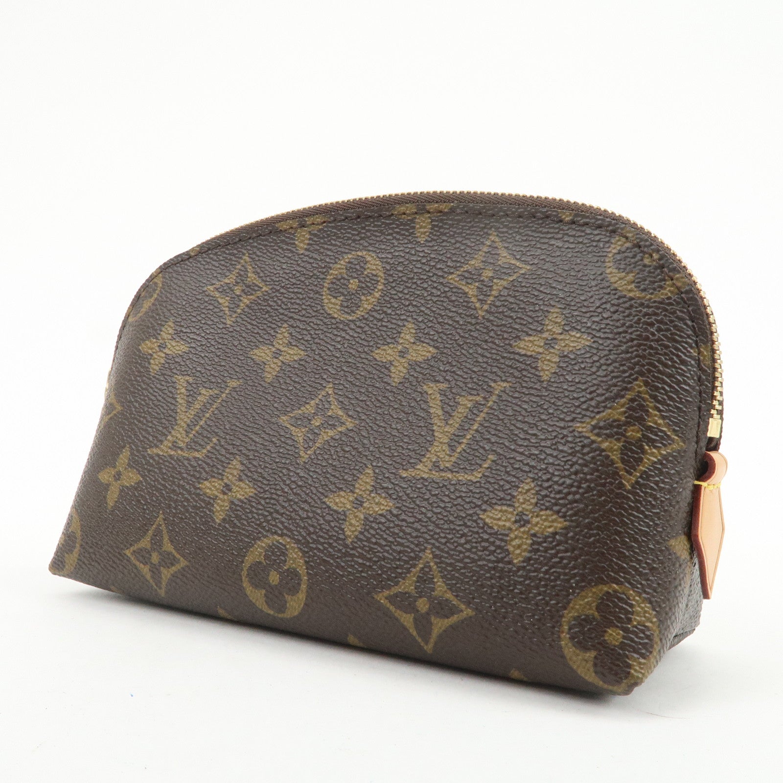 Louis Vuitton Monogram Pochette Cosmetic Pouch Brown M47515