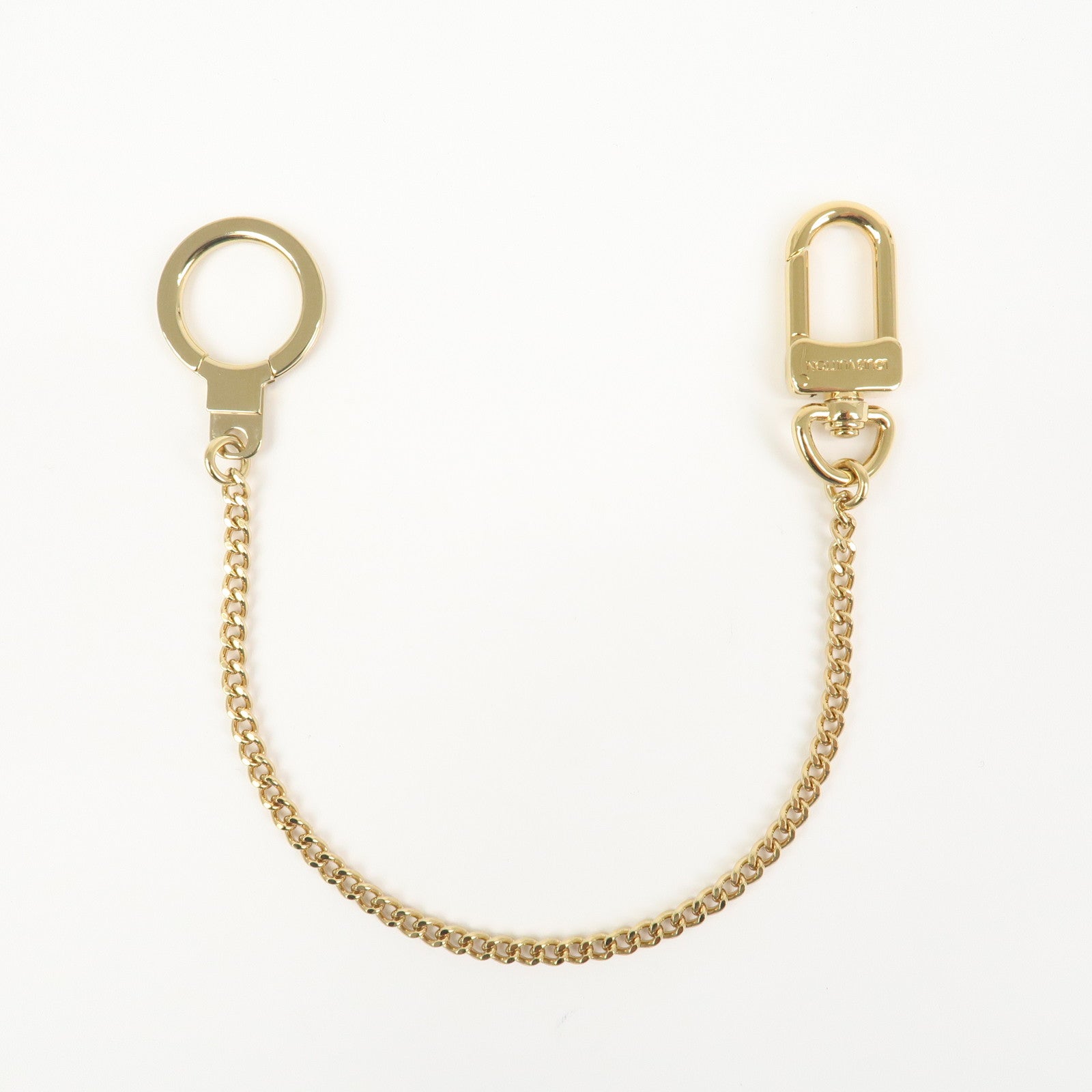 Louis Vuitton Chenne Ano Cles Key Chain Key Charm Gold M58021