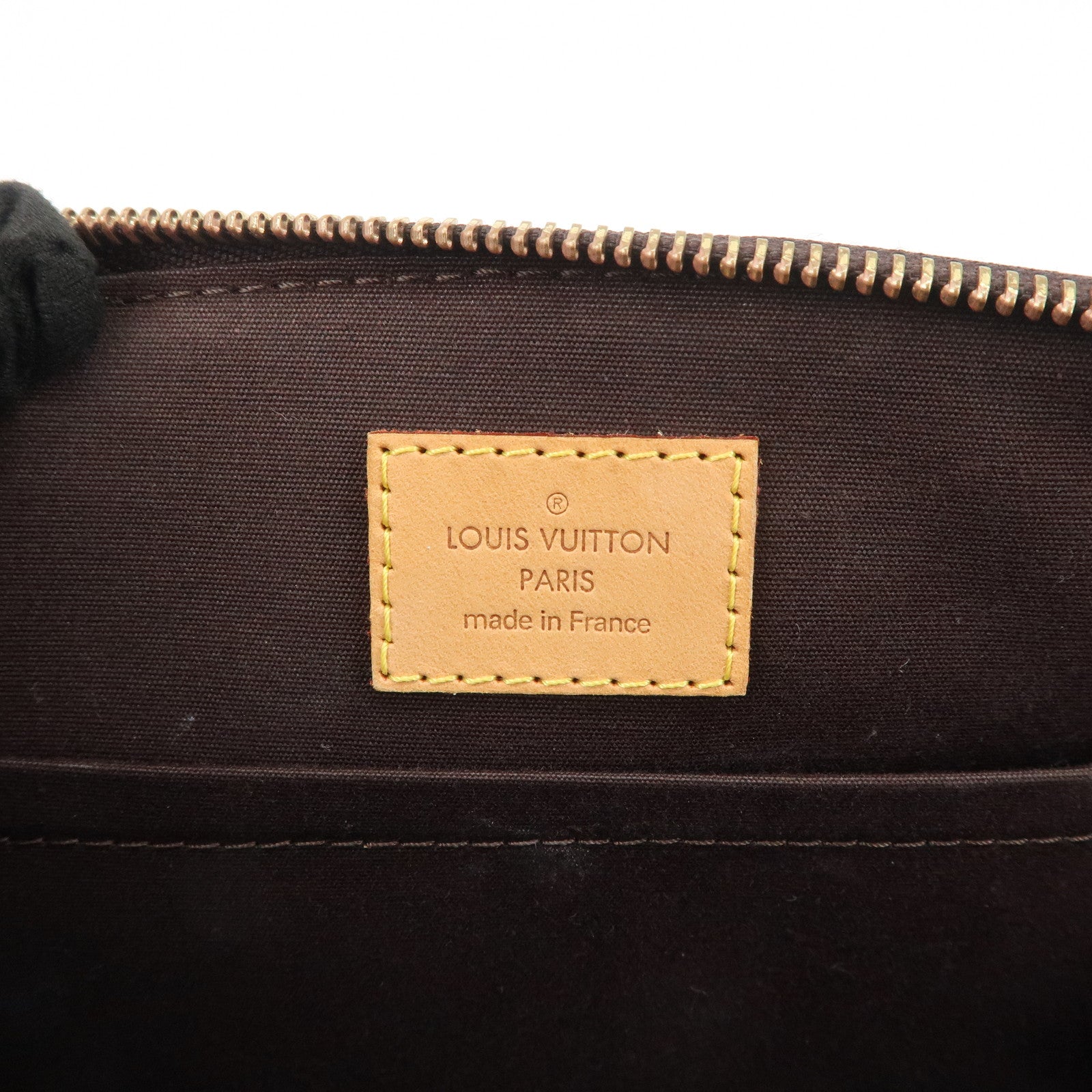 Louis Vuitton Monogram Vernis Leather Sherwood PM Hand Bag M91493