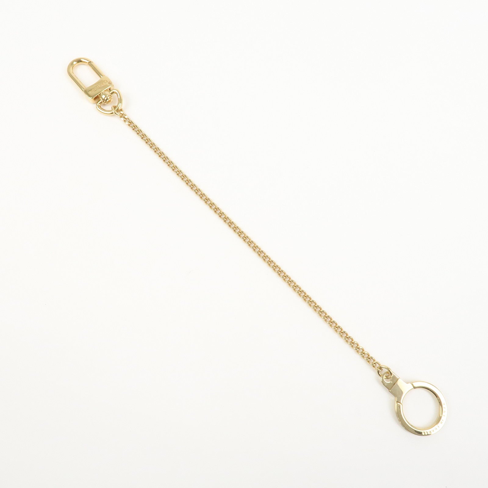Louis Vuitton Chenne Ano Cles Key Chain Key Charm Gold M58021