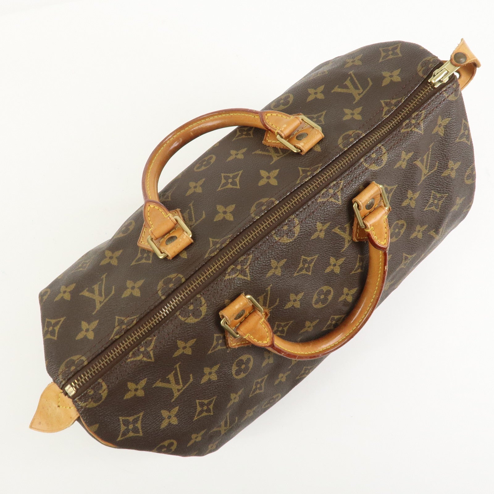 Louis Vuitton Monogram Speedy 35 Boston Bag Hand Bag M41524