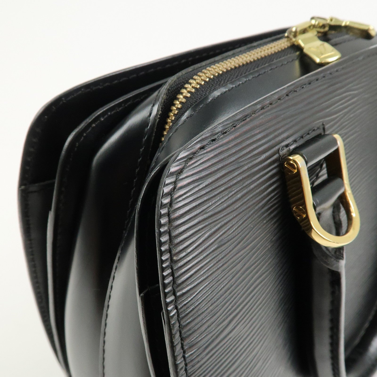 Louis Vuitton Epi Leather Pont Neuf Hand Bag Noir M52052