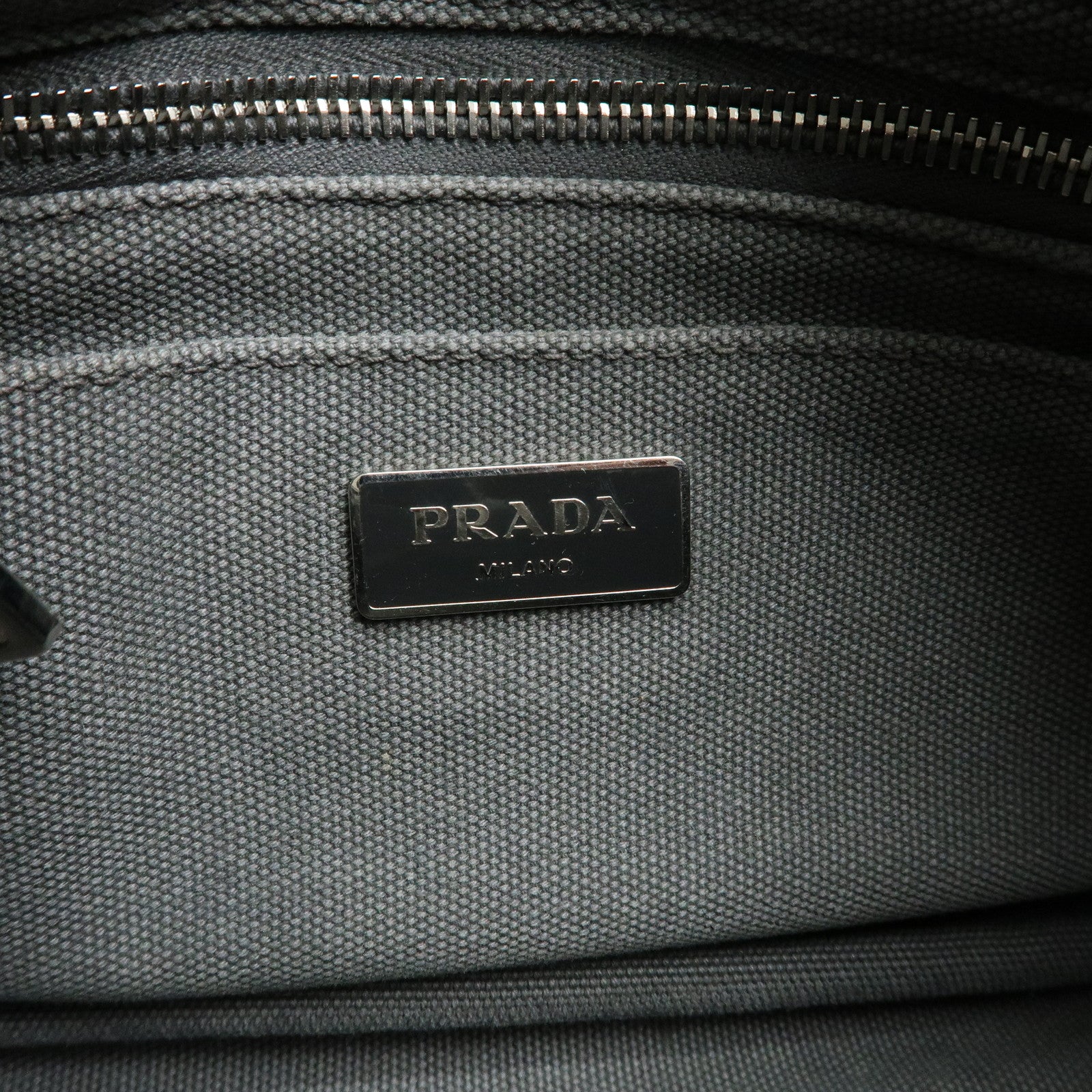 PRADA Canapa Mini Triangle Logo 2Way Bag Hand Shoulder Bag B2439G