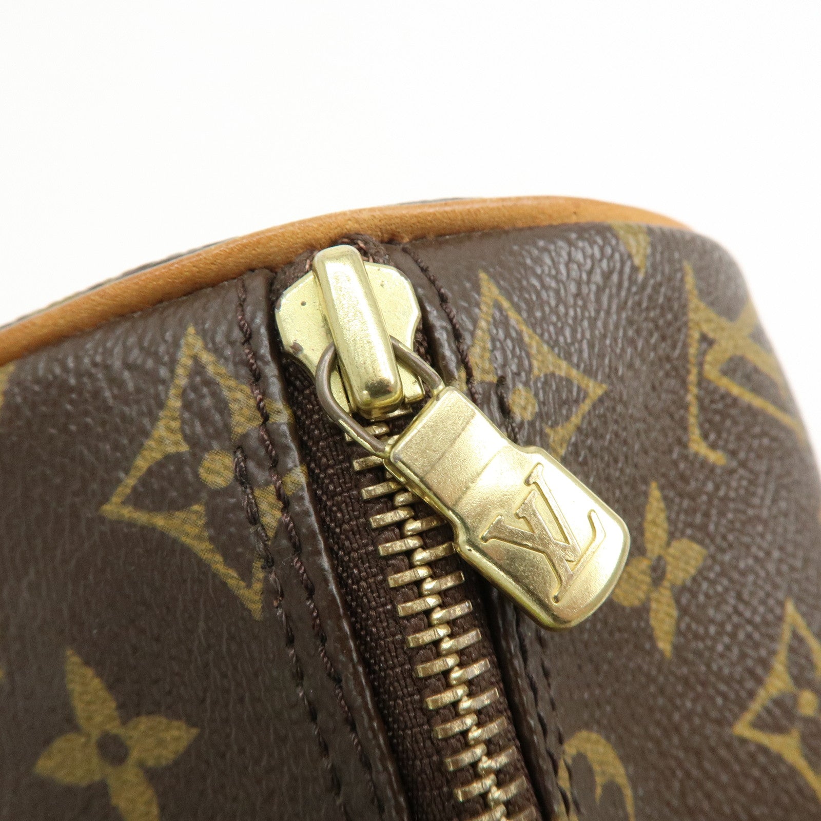 Louis Vuitton Monogram Papillon 26 Hand Bag Brown M51386