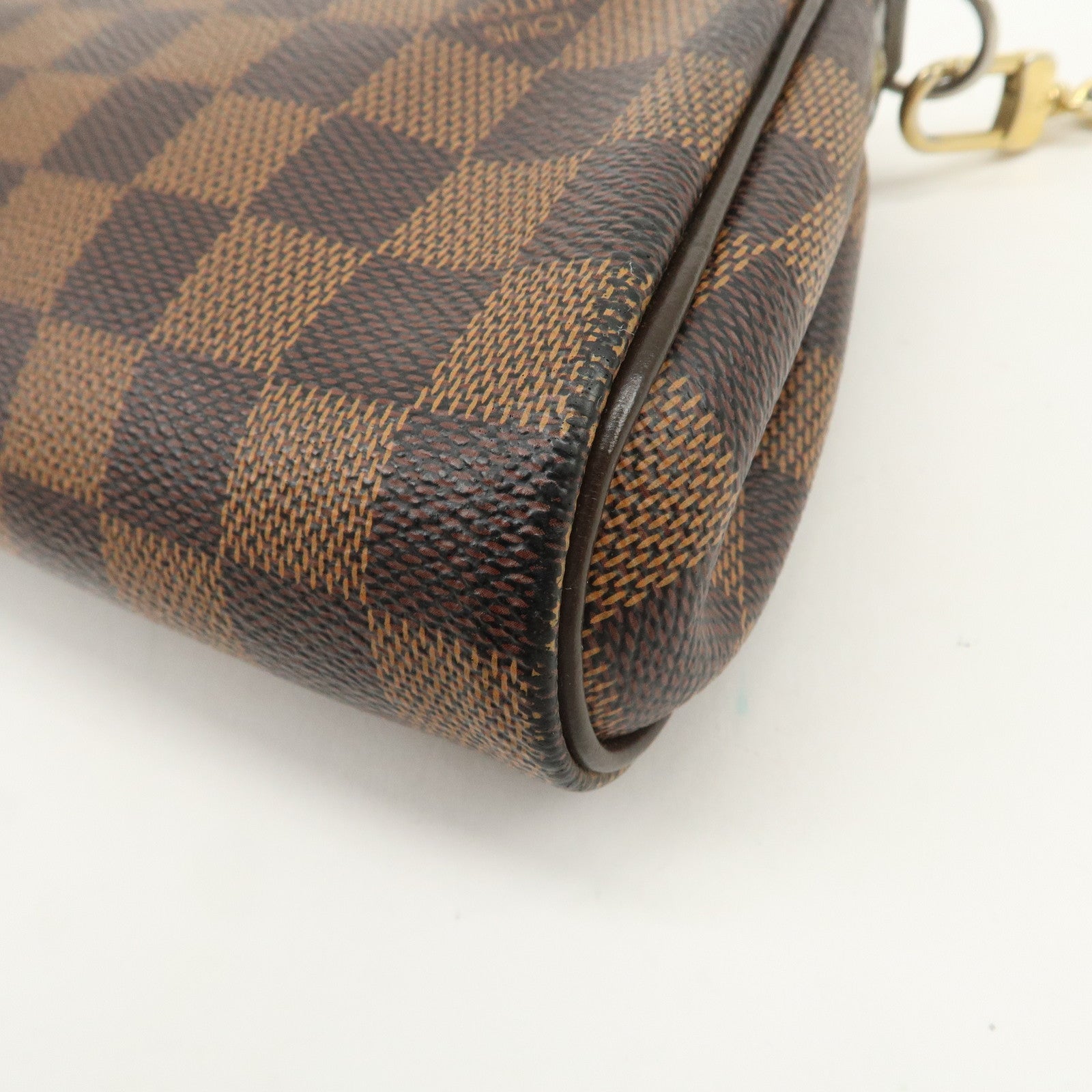 Louis Vuitton Damier Eva 2Way Hand Shoulder Bag Damier Ebene N55213
