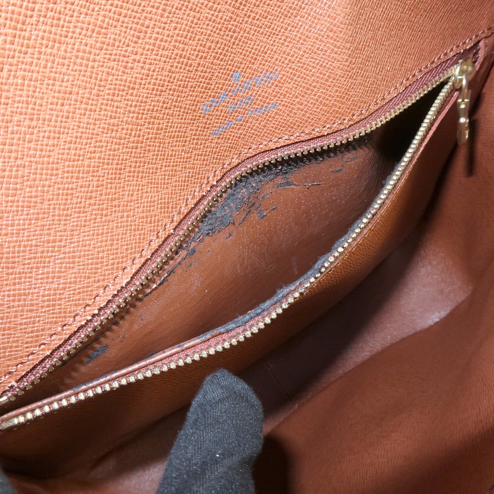 Louis Vuitton Monogram Saint Cloud GM Shoulder Bag Brown M51242 Used