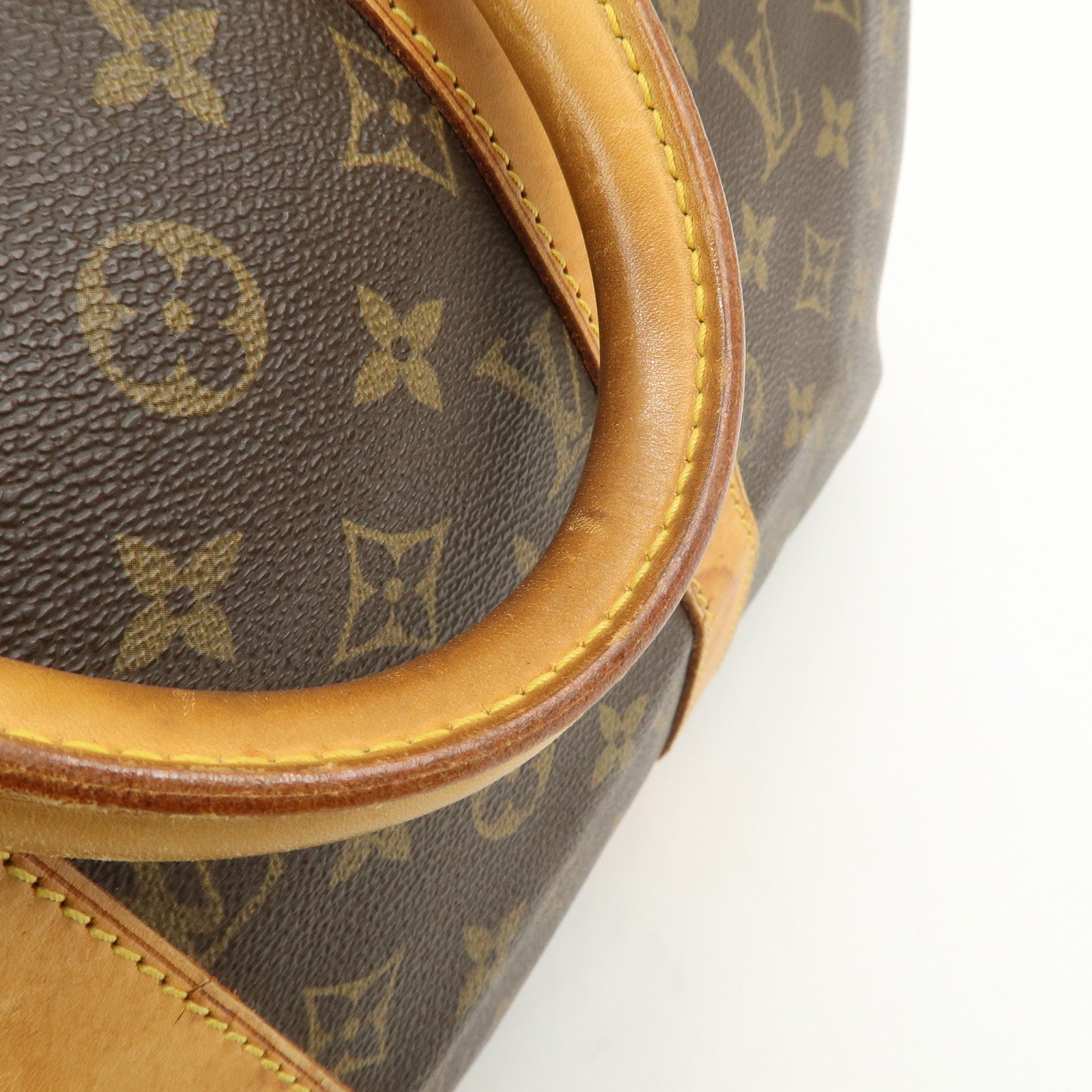 Louis Vuitton Monogram Canvas Keep All 45 Boston Bag Brown M41428